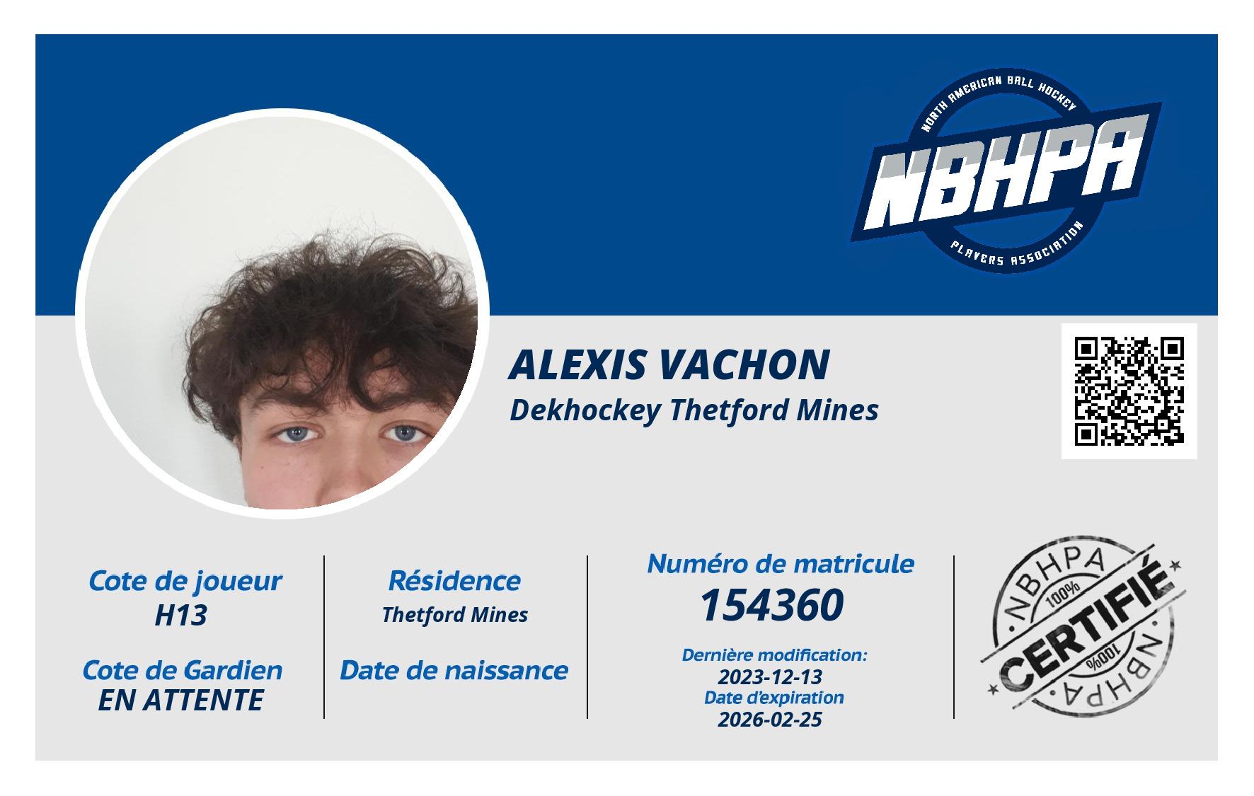 Alexis Vachon