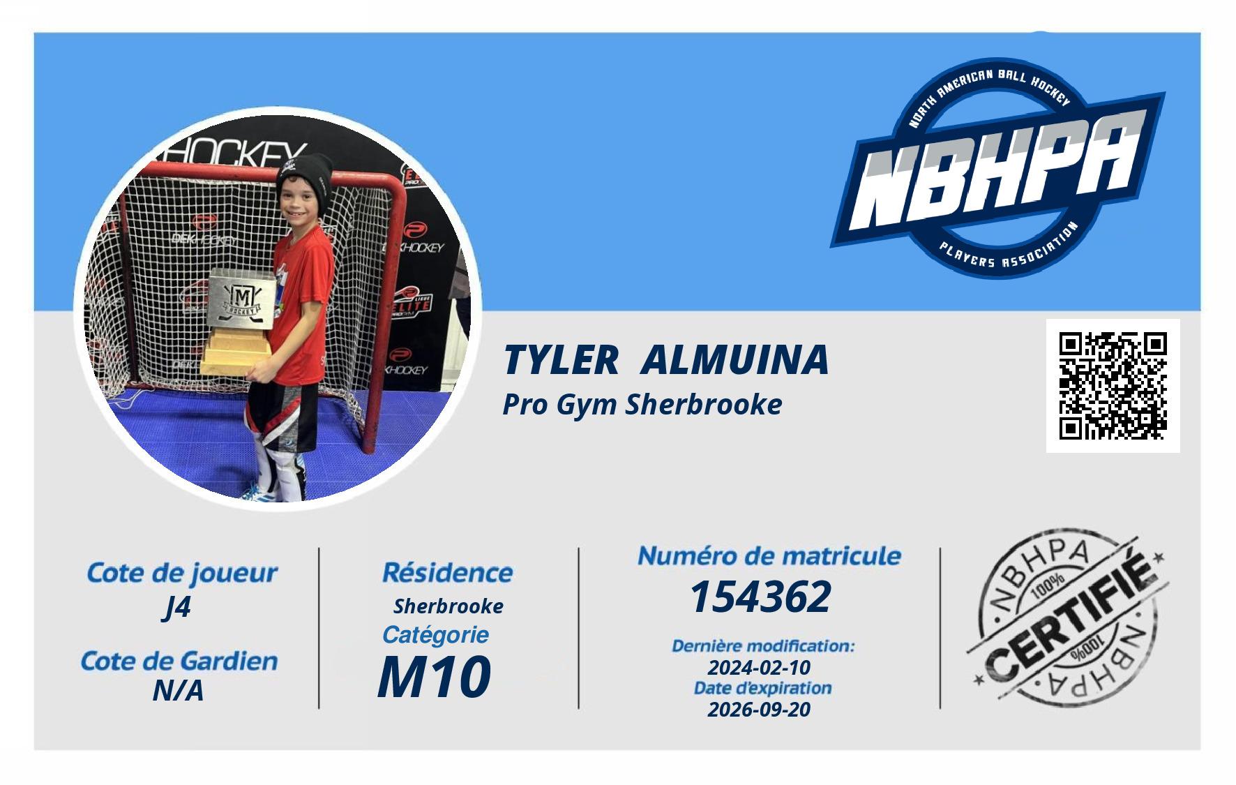 Tyler  Almuina 