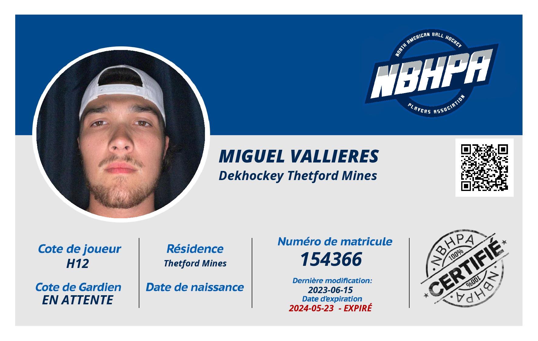 Miguel Vallieres