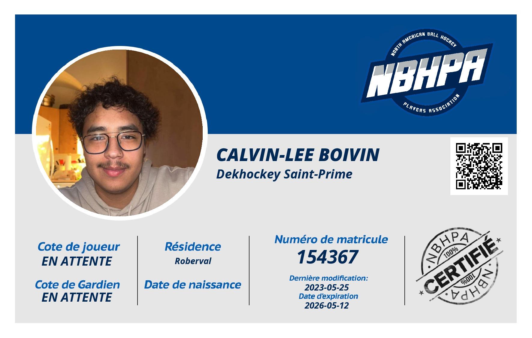 Calvin-Lee Boivin