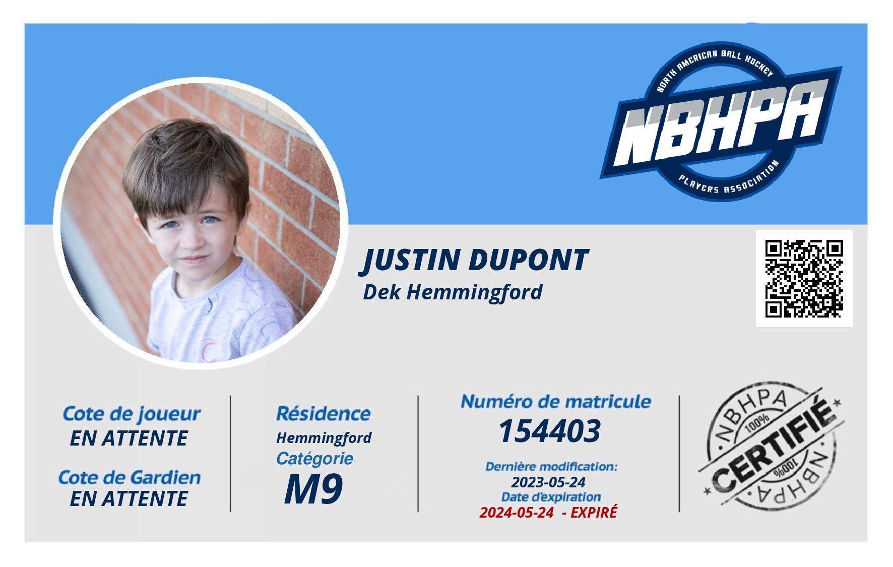 Justin Dupont
