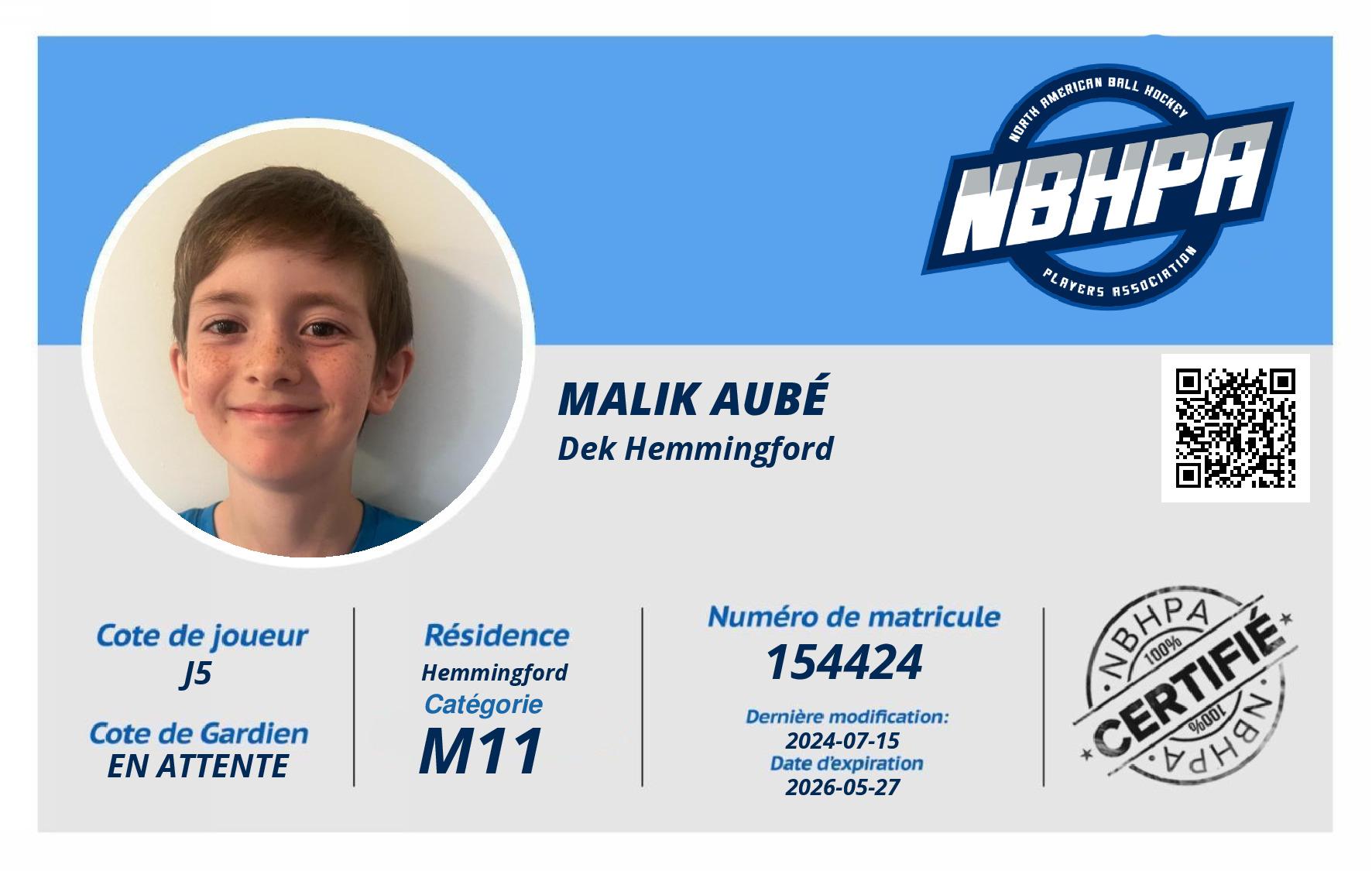 Malik Aubé 
