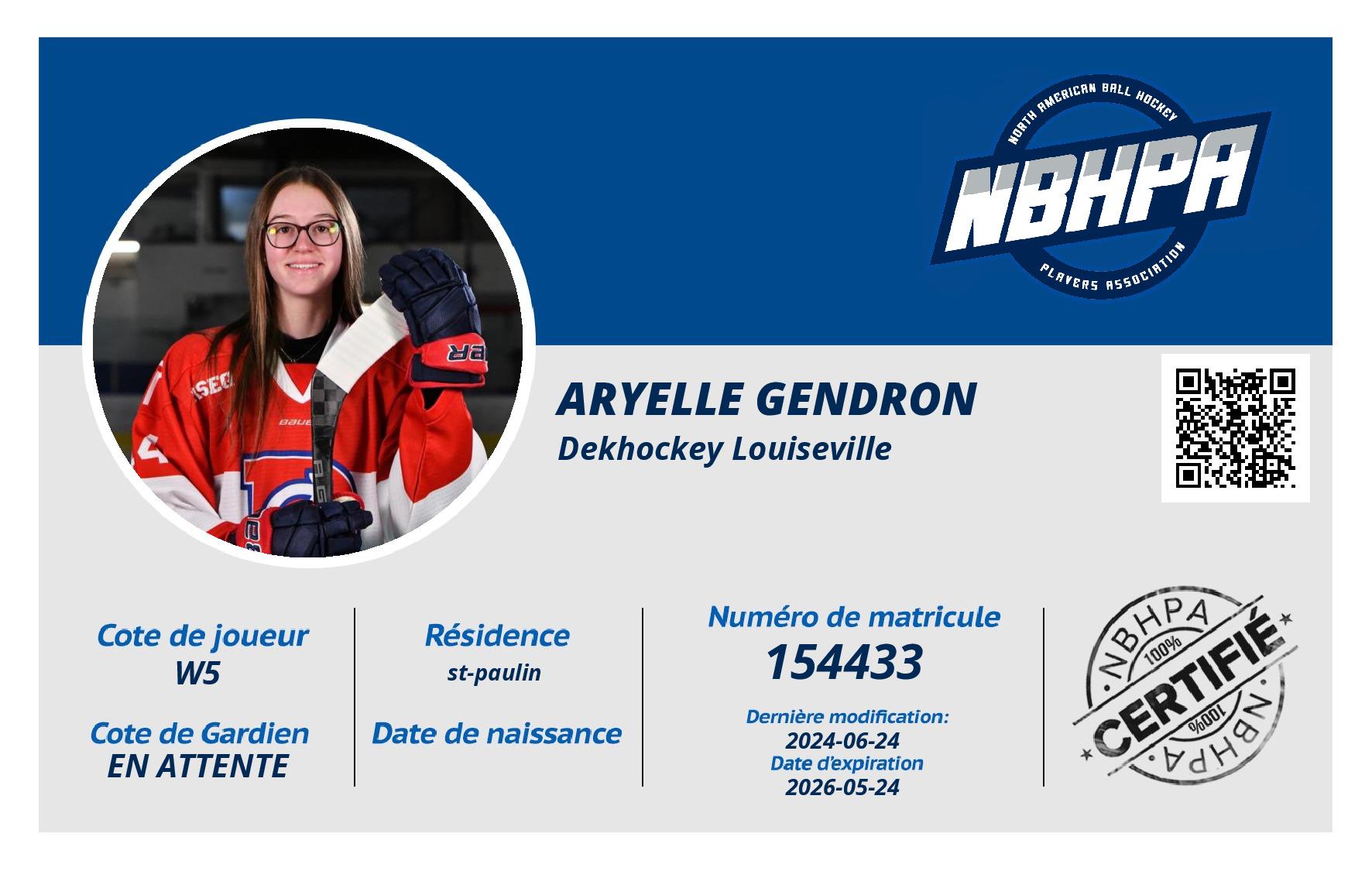 Aryelle Gendron