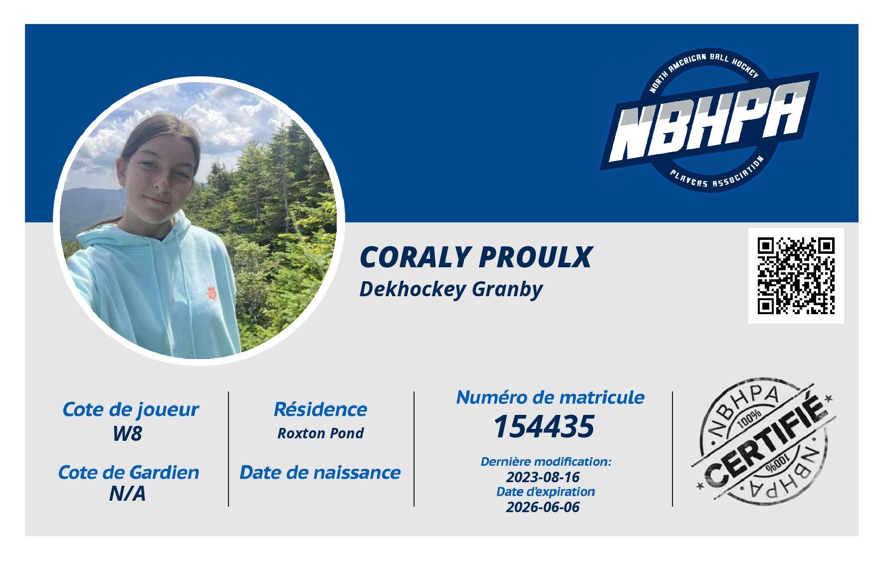 Coraly Proulx