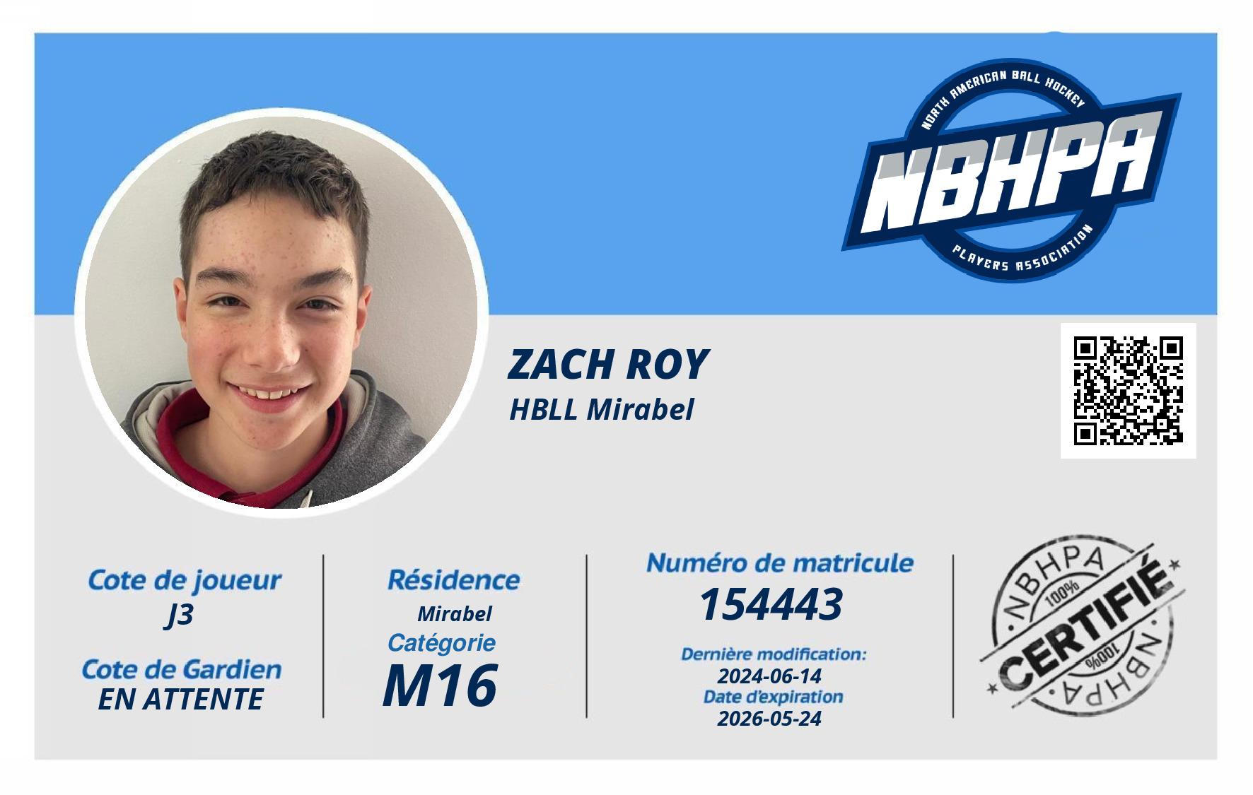 Zach Roy