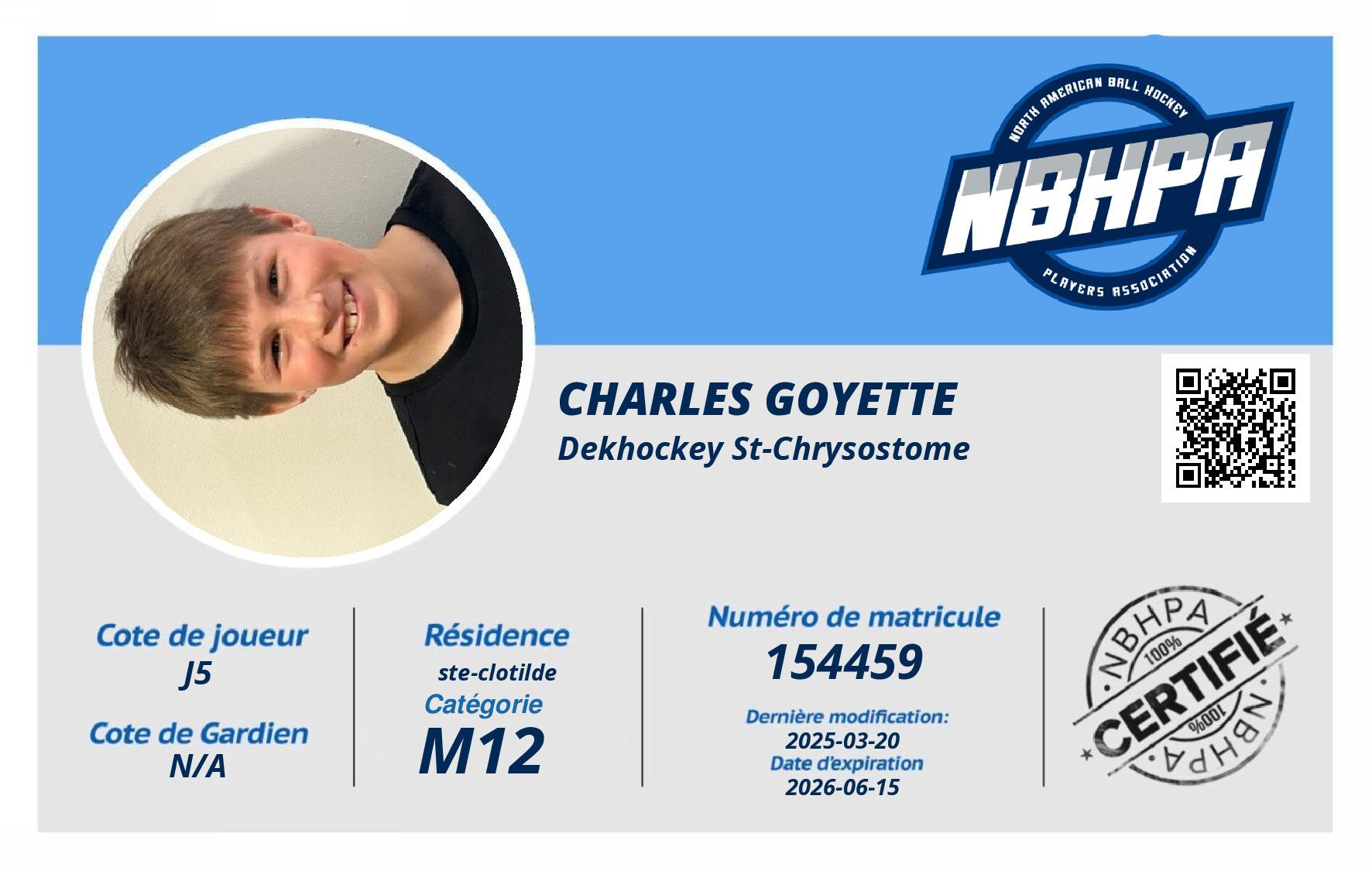 Charles Goyette