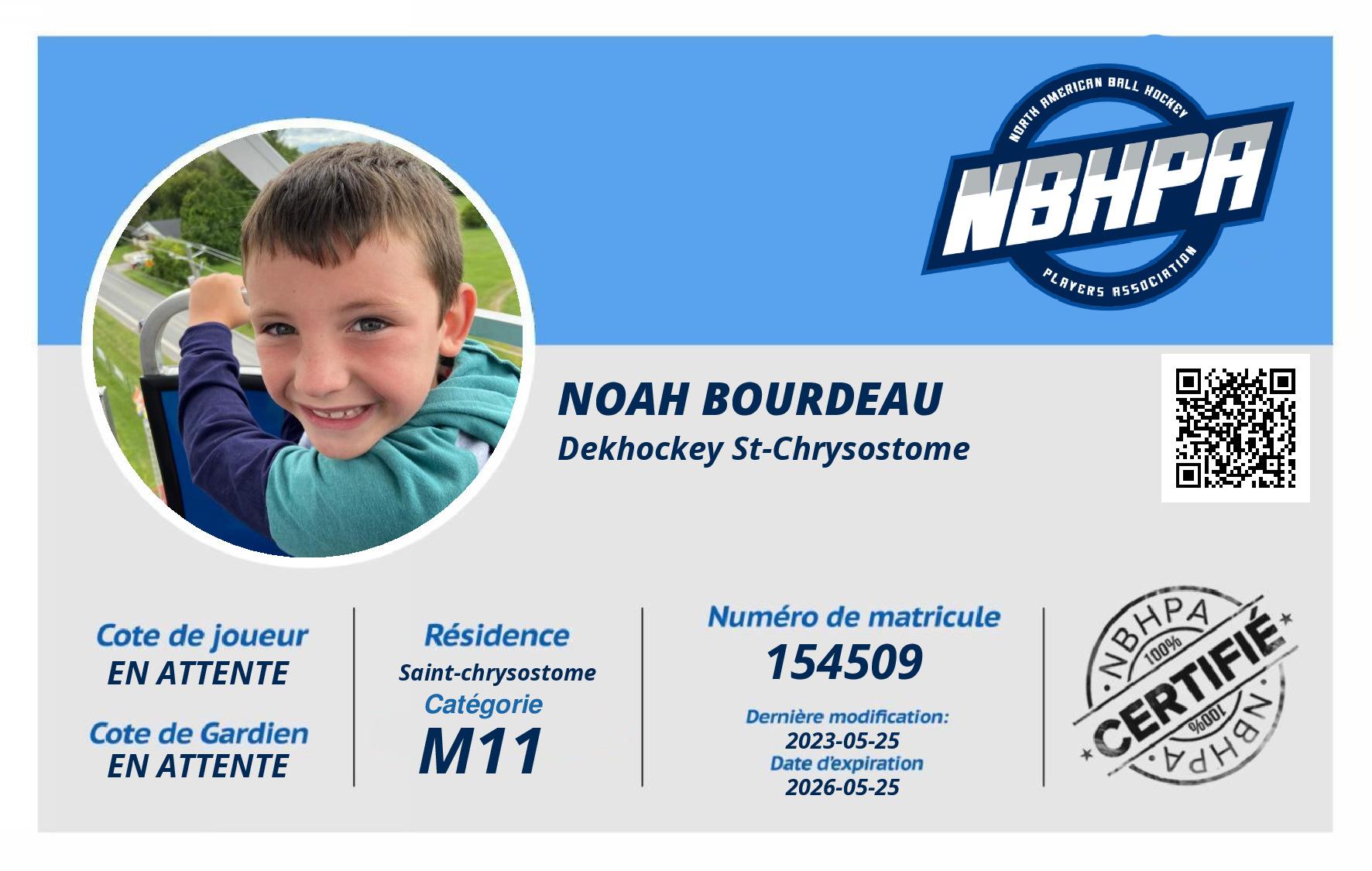 Noah Bourdeau