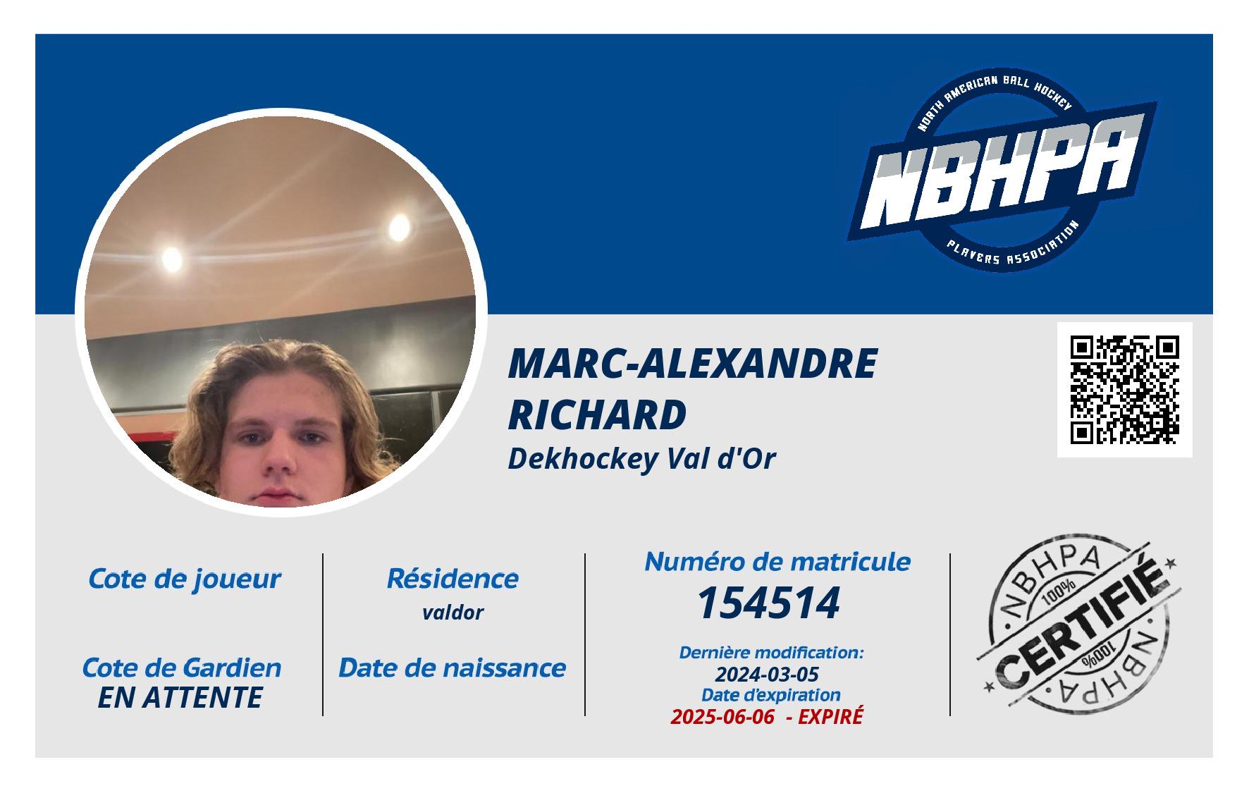 Marc-Alexandre Richard
