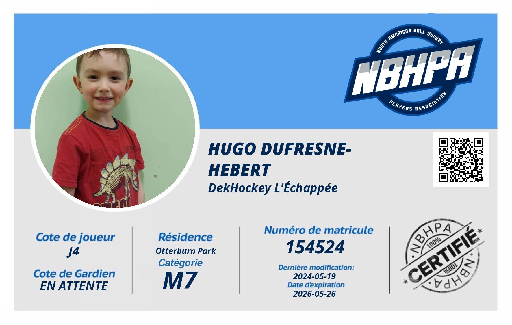 Hugo Dufresne-Hebert