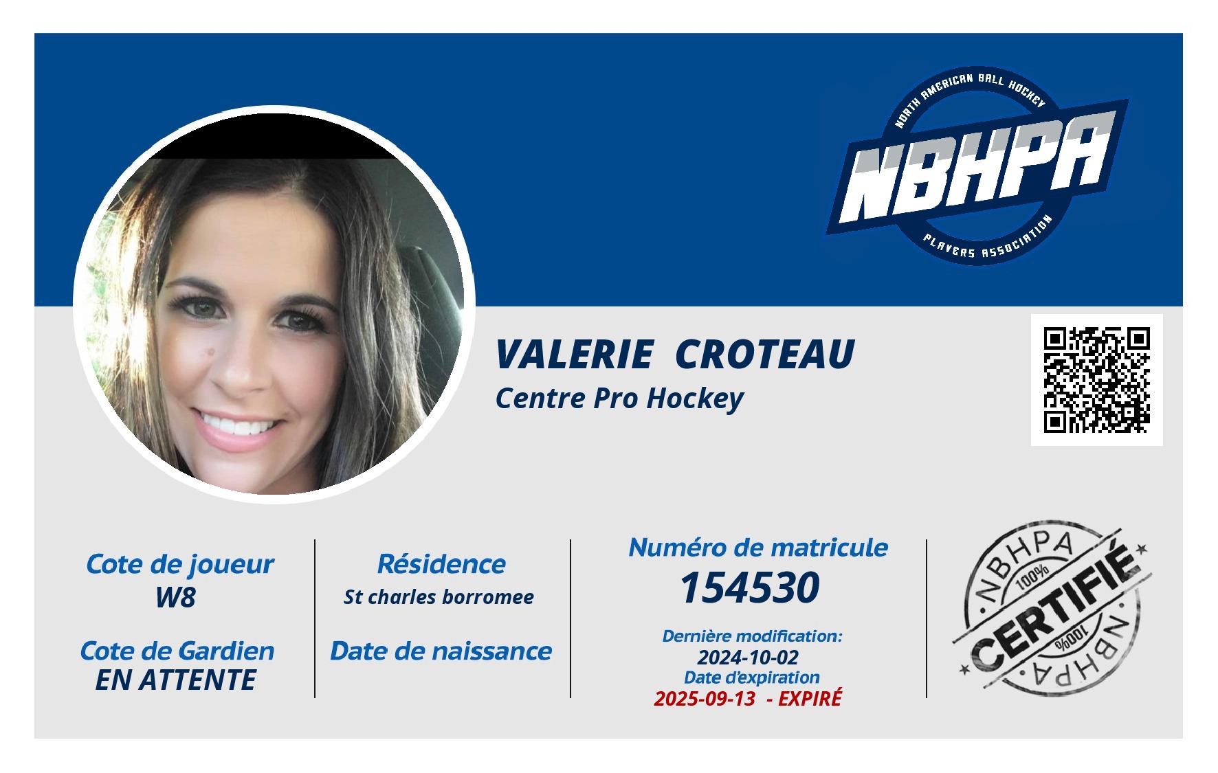 Valerie  Croteau