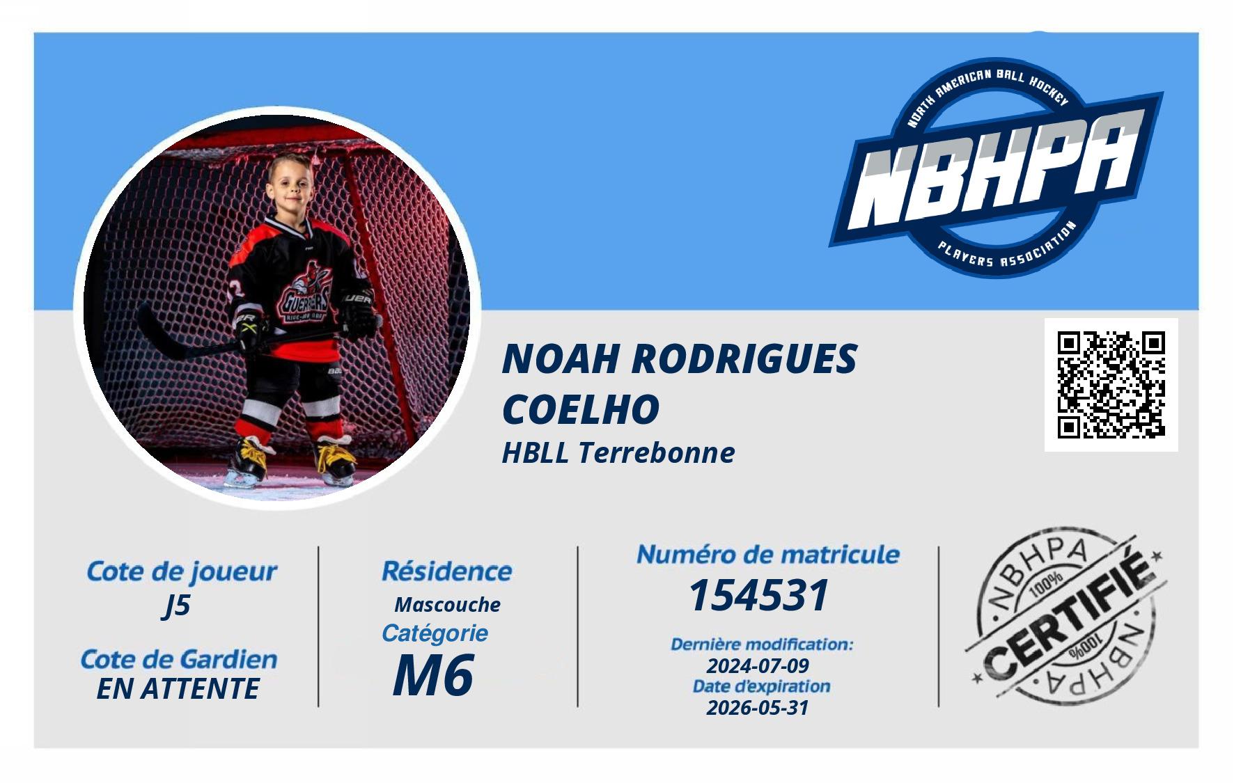 Noah Rodrigues Coelho