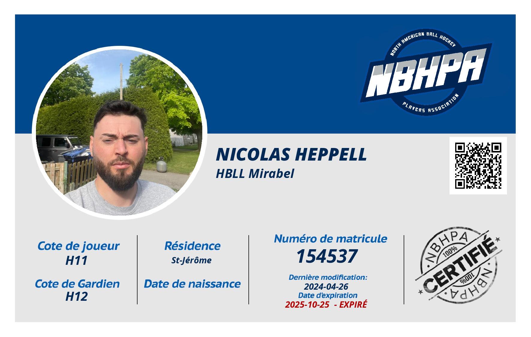 Nicolas Heppell