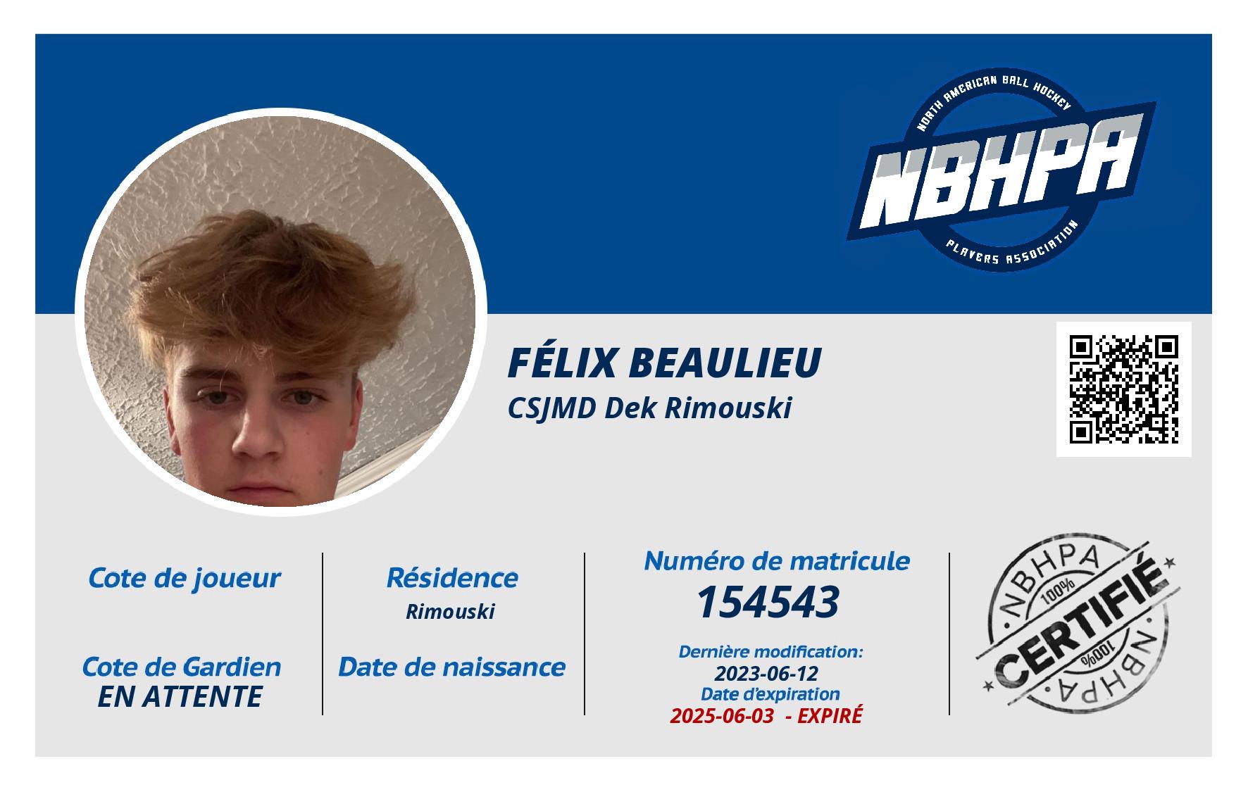 Félix Beaulieu