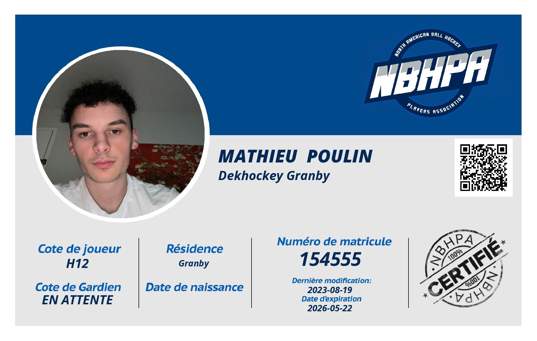 Mathieu  Poulin