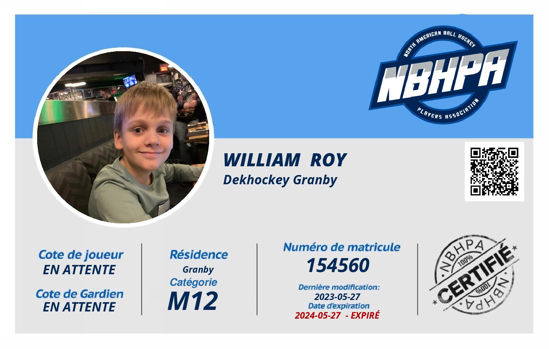 William  Roy