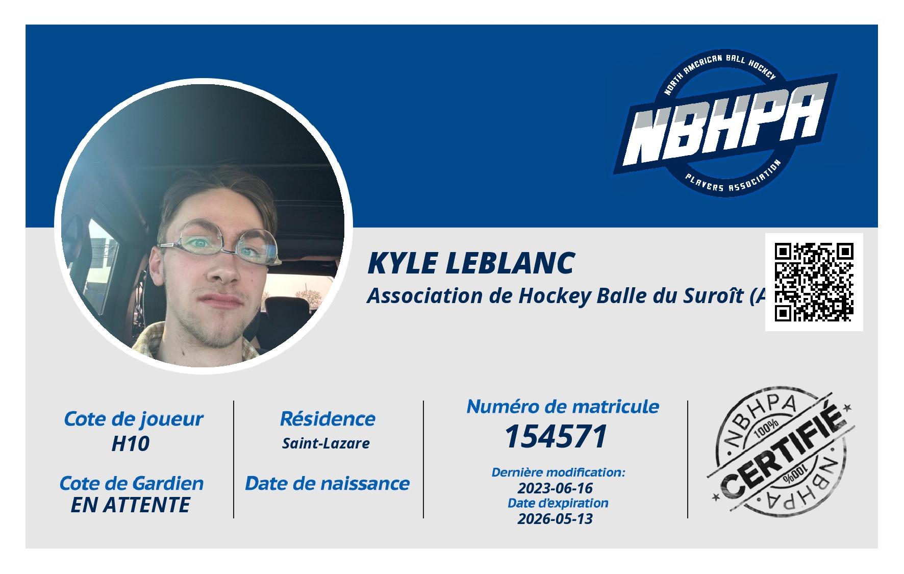 Kyle LeBlanc