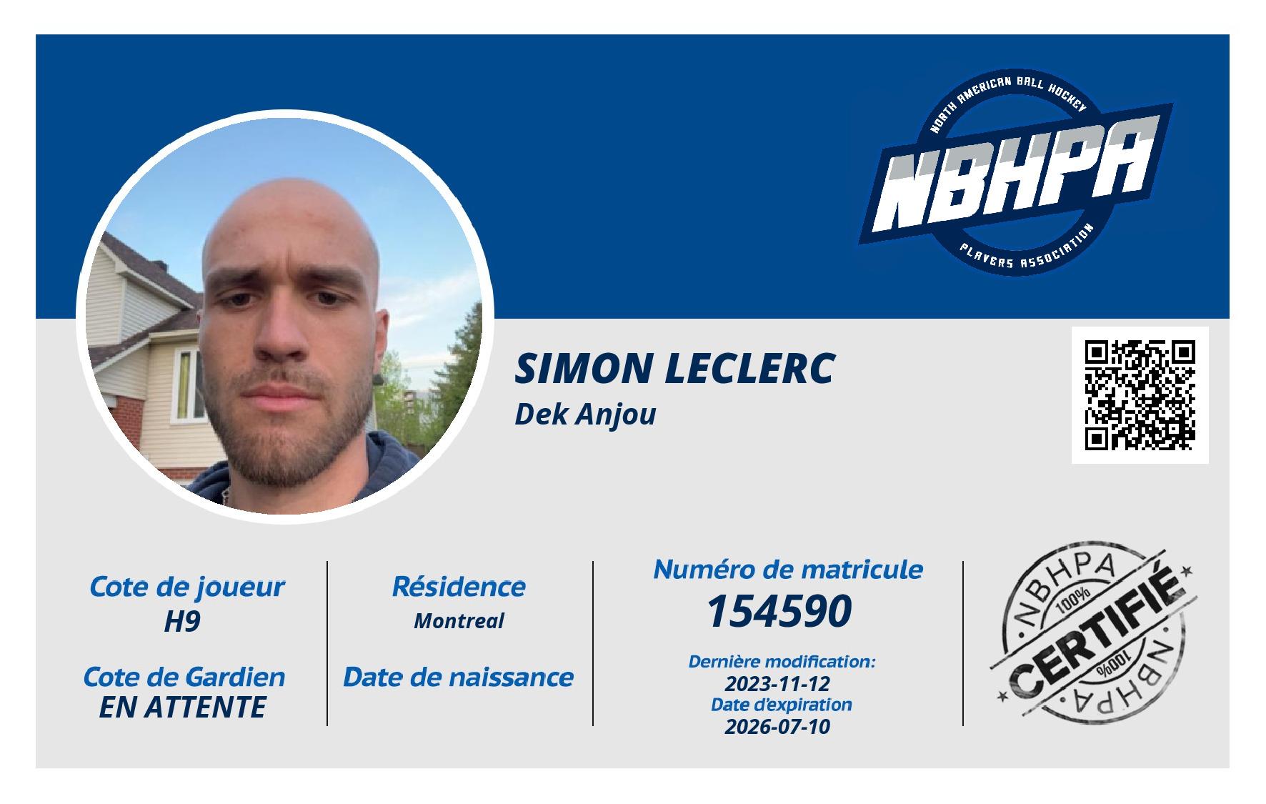 Simon Leclerc