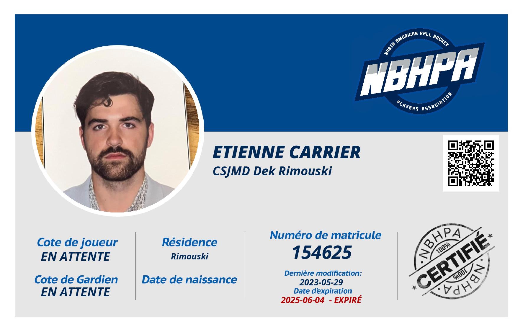 Etienne Carrier