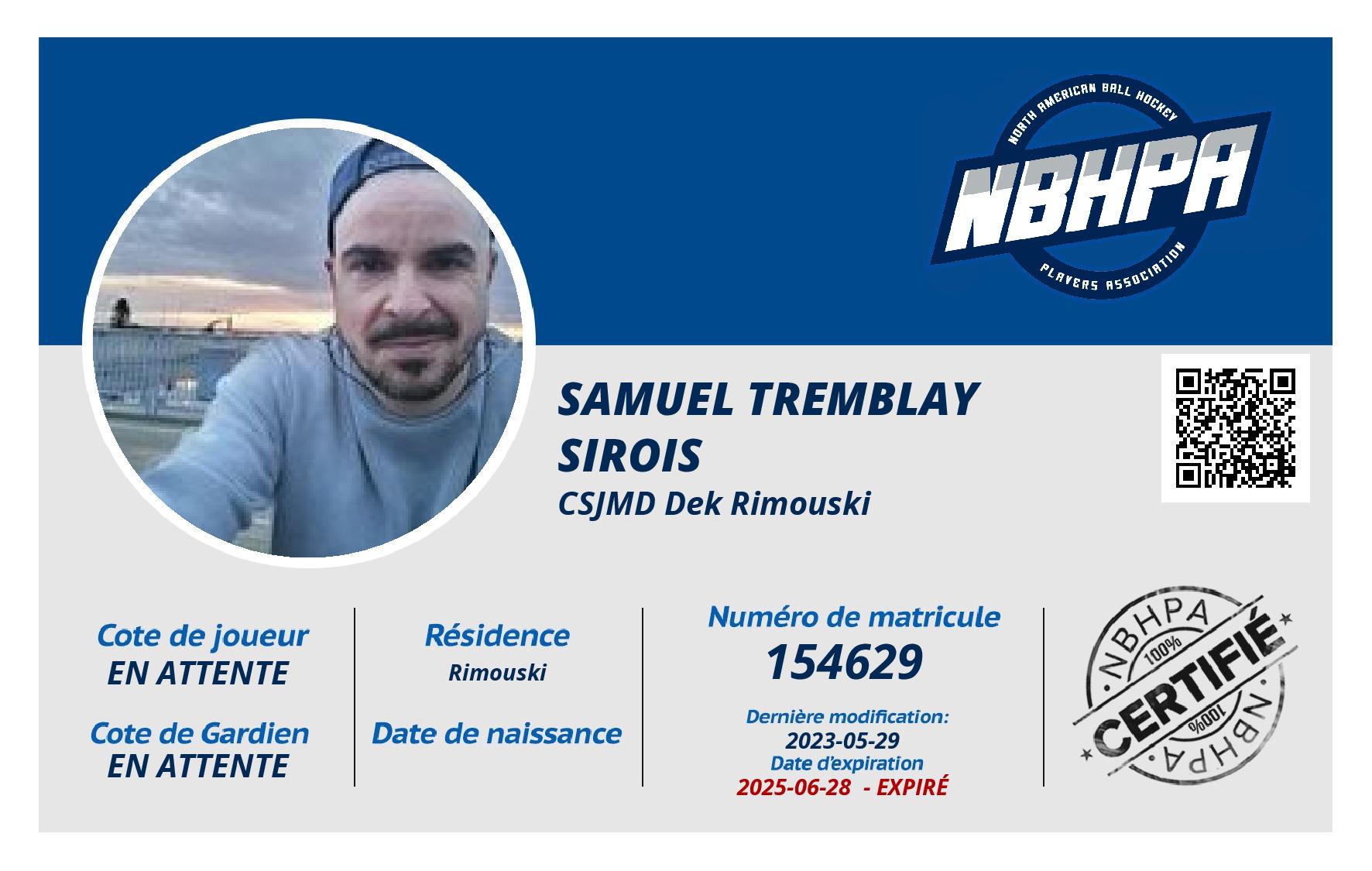 Samuel Tremblay Sirois
