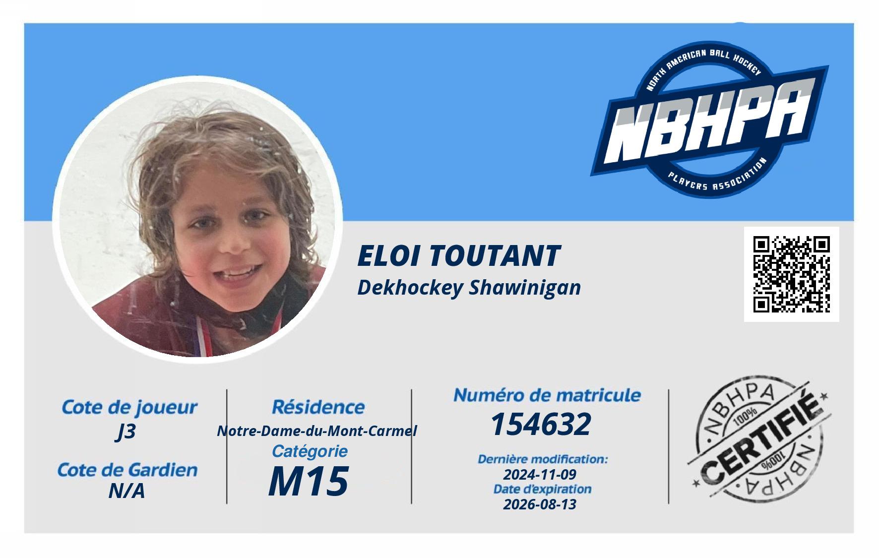 Eloi Toutant