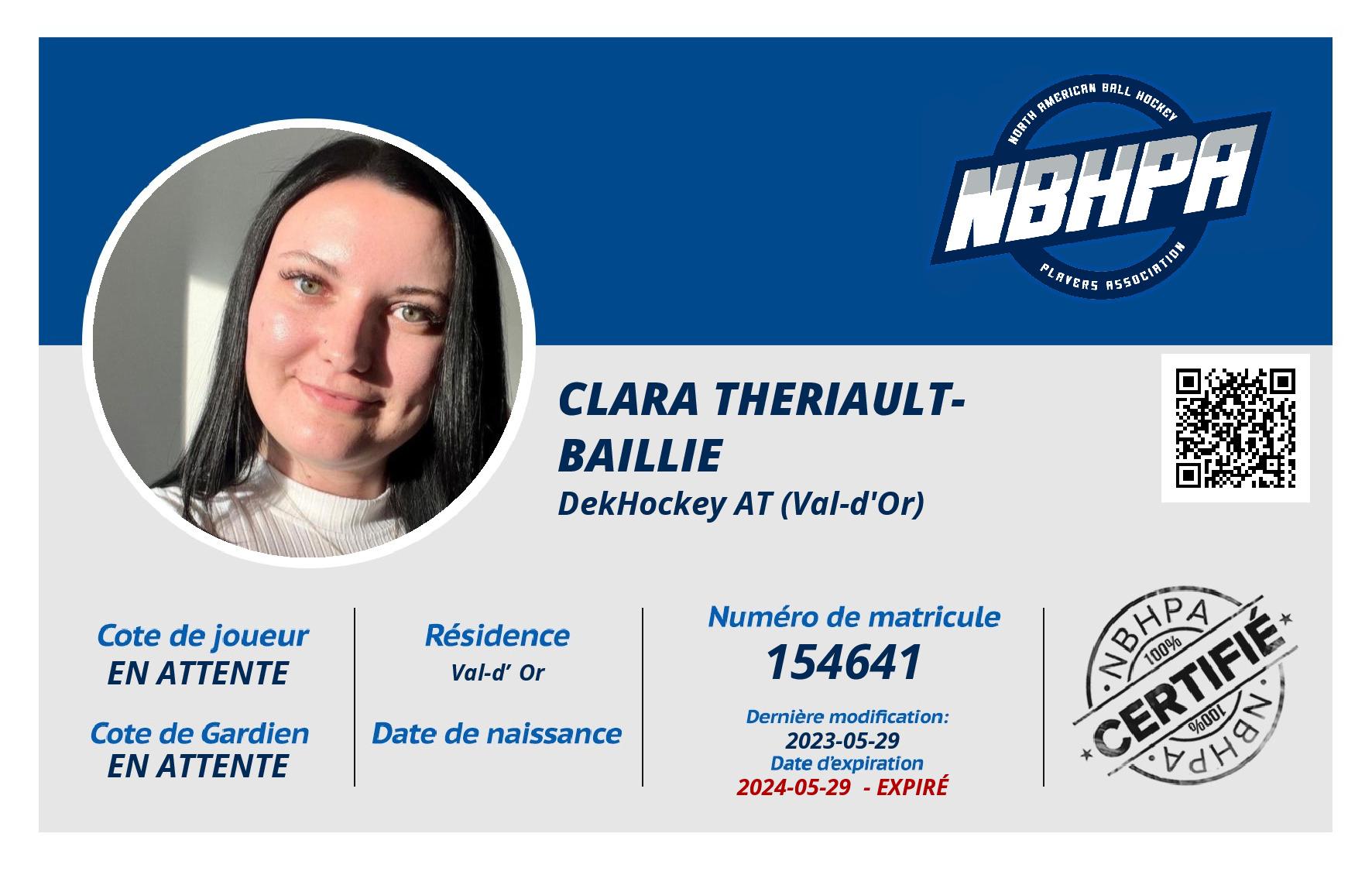 Clara Theriault-Baillie