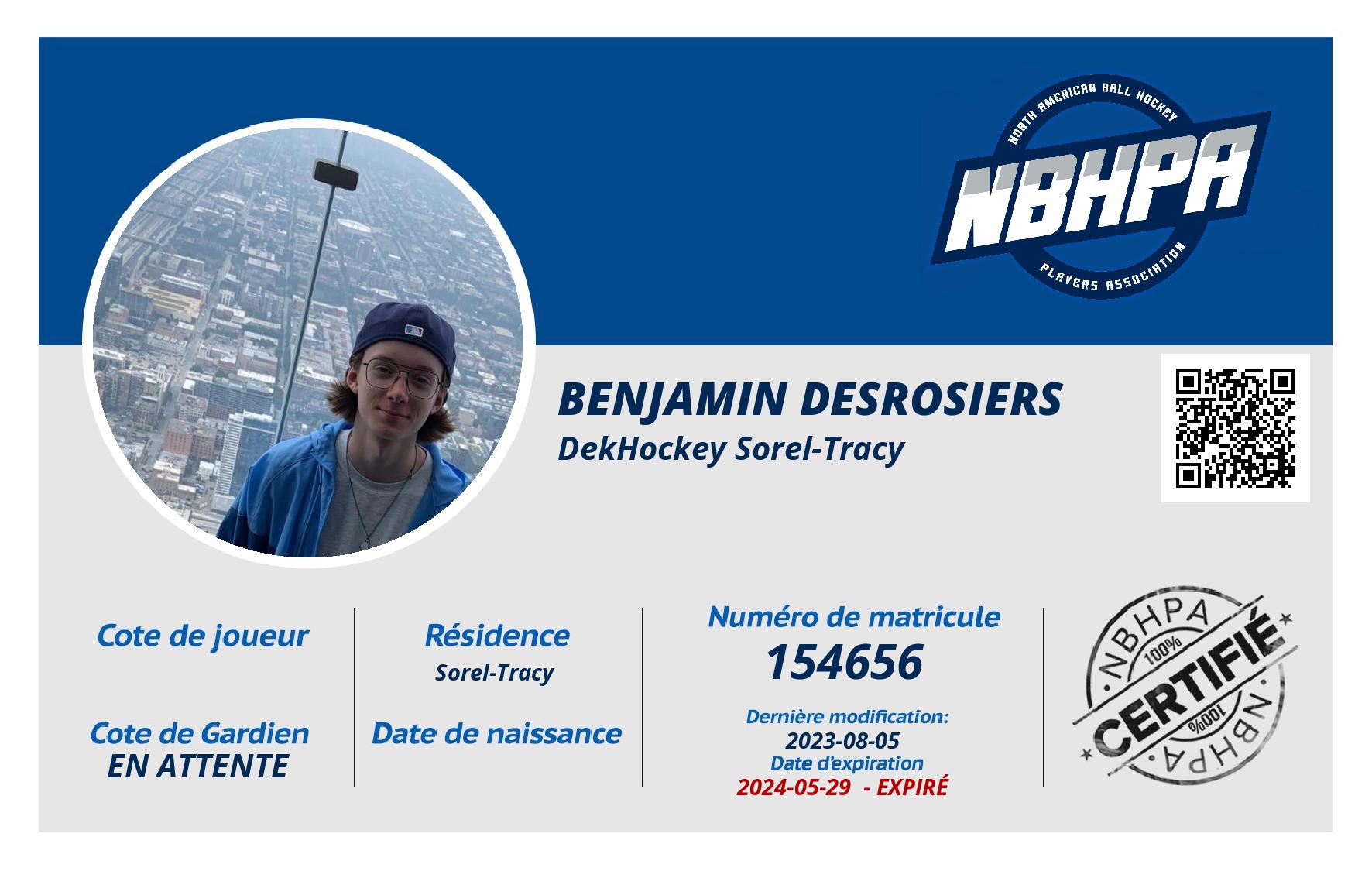 Benjamin Desrosiers