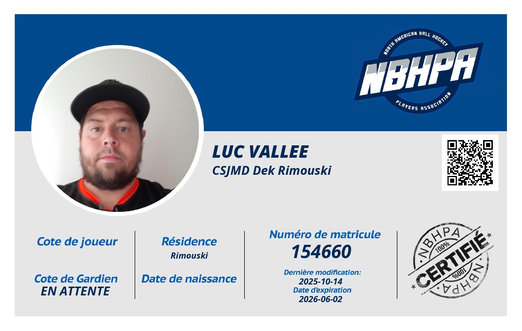 Luc Vallee