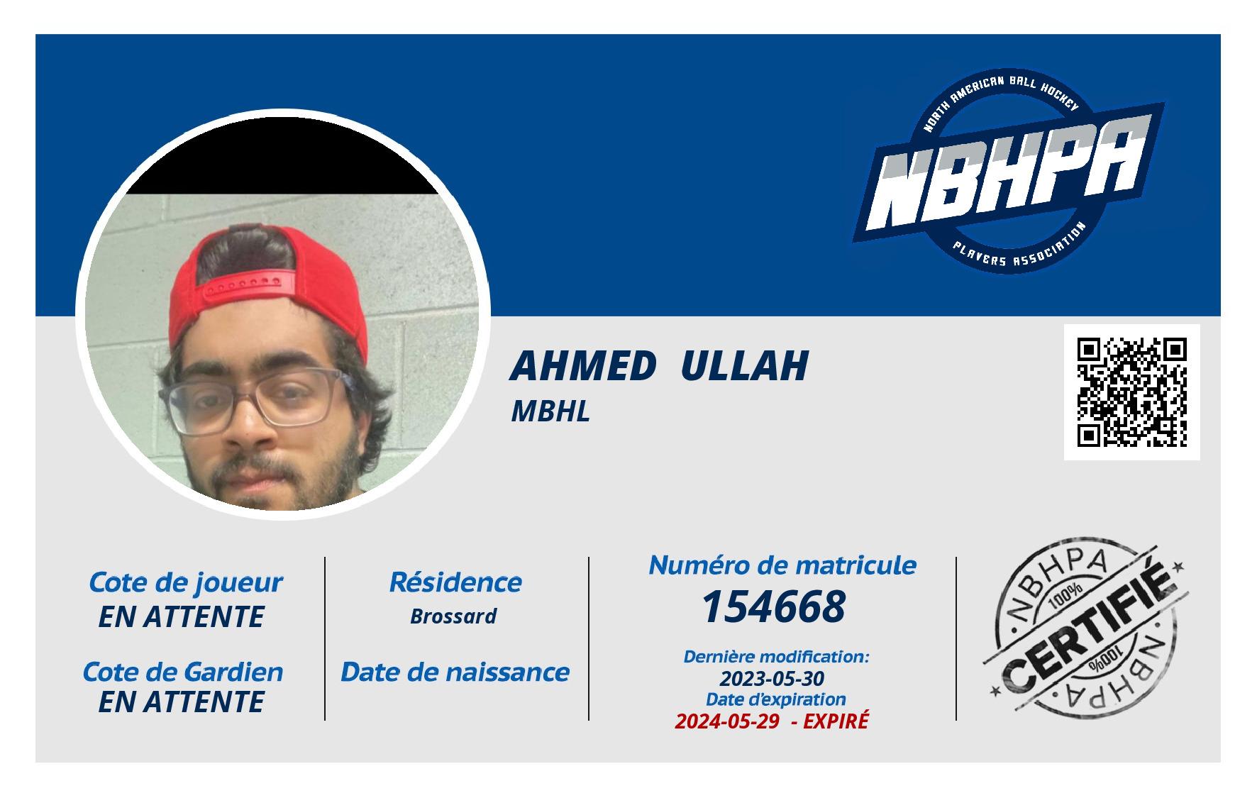 Ahmed  Ullah