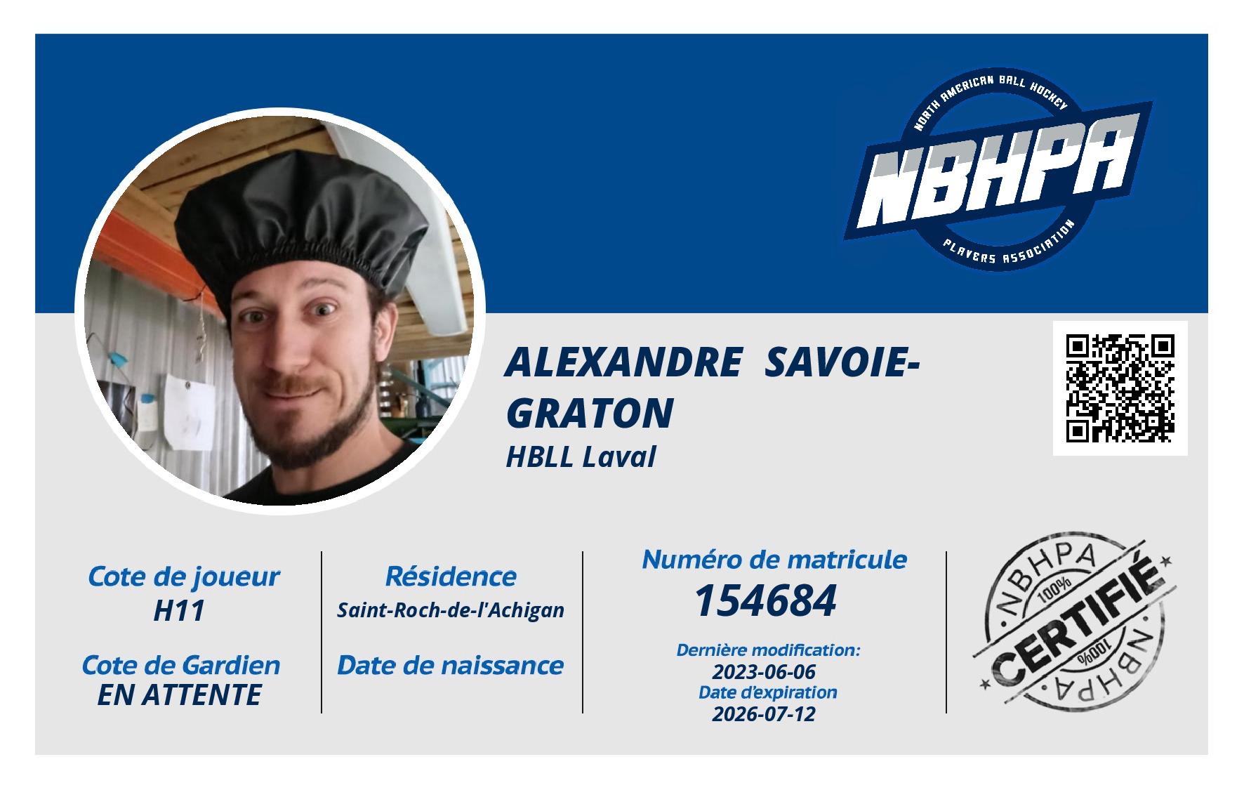 Alexandre  Savoie-graton 