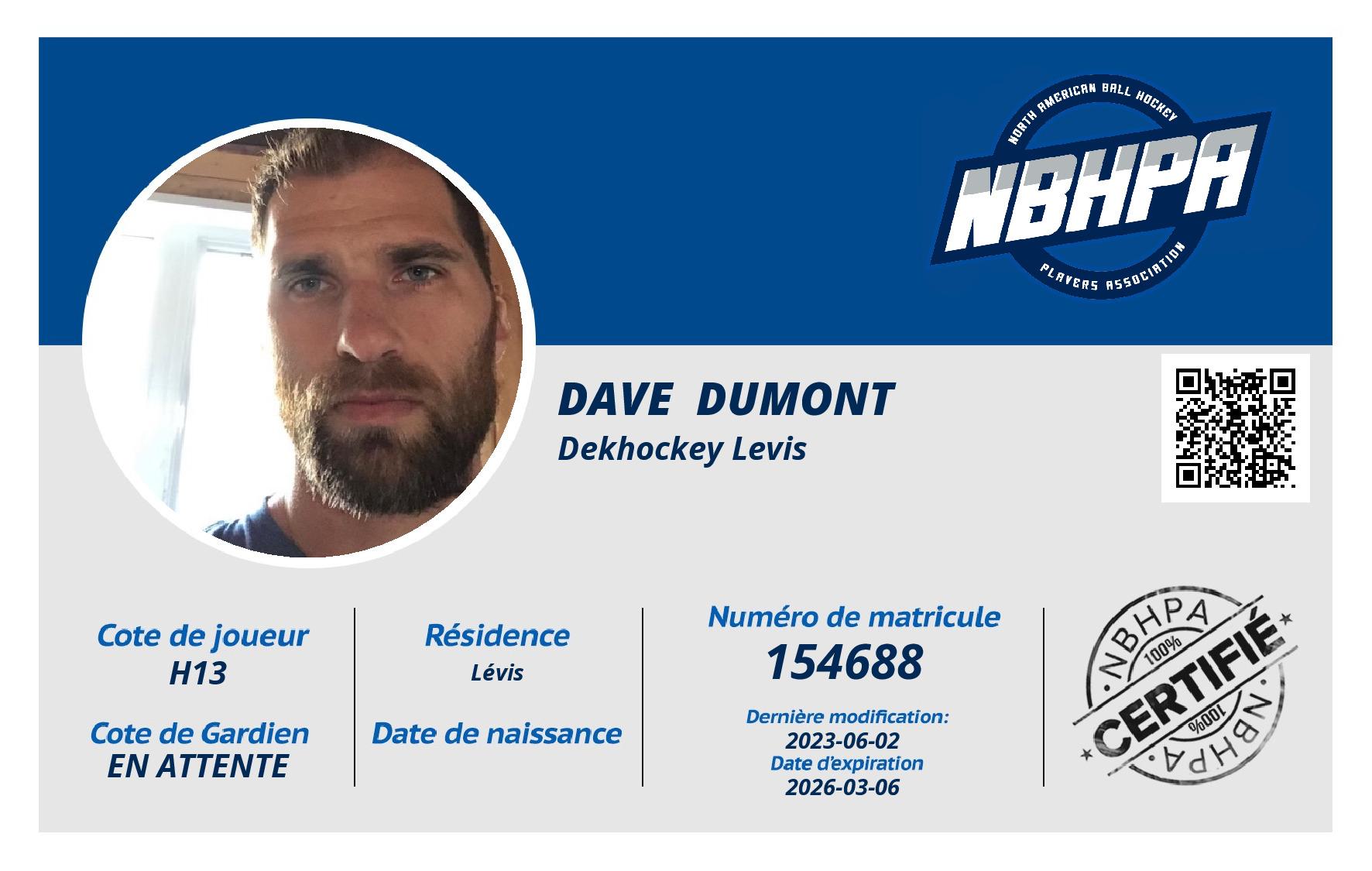 Dave  Dumont