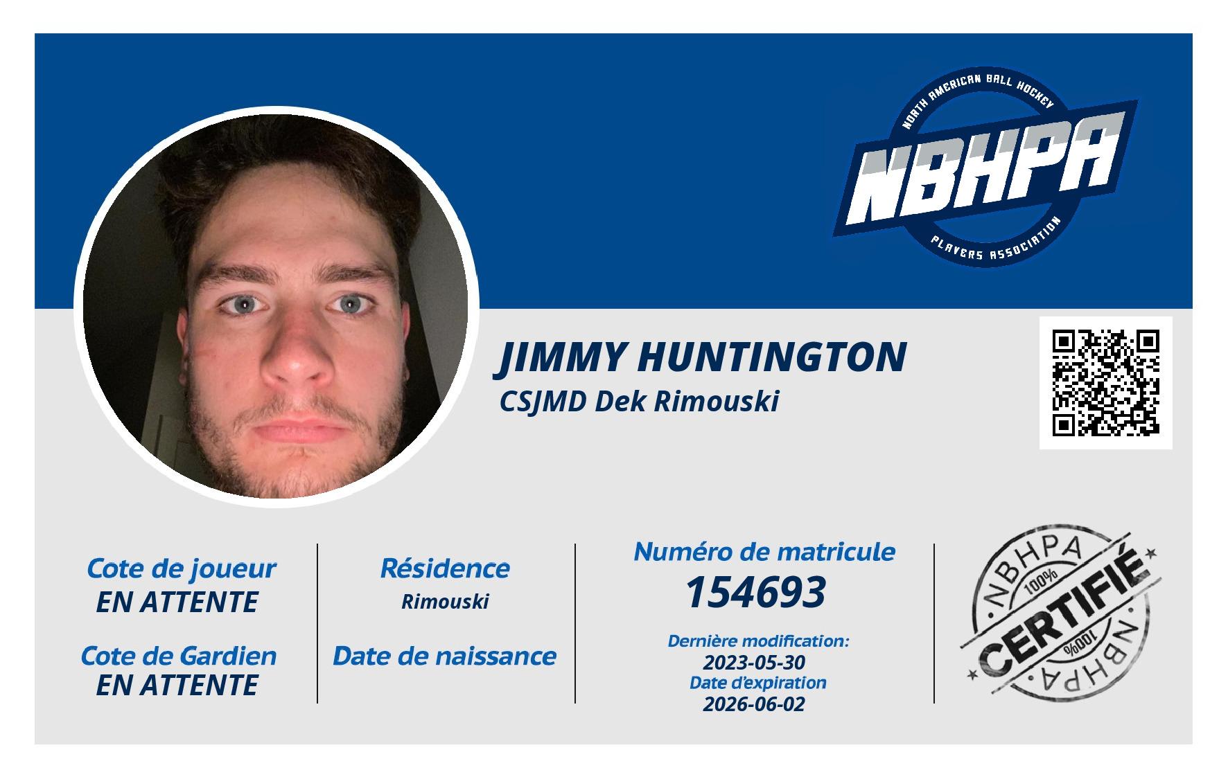 Jimmy Huntington