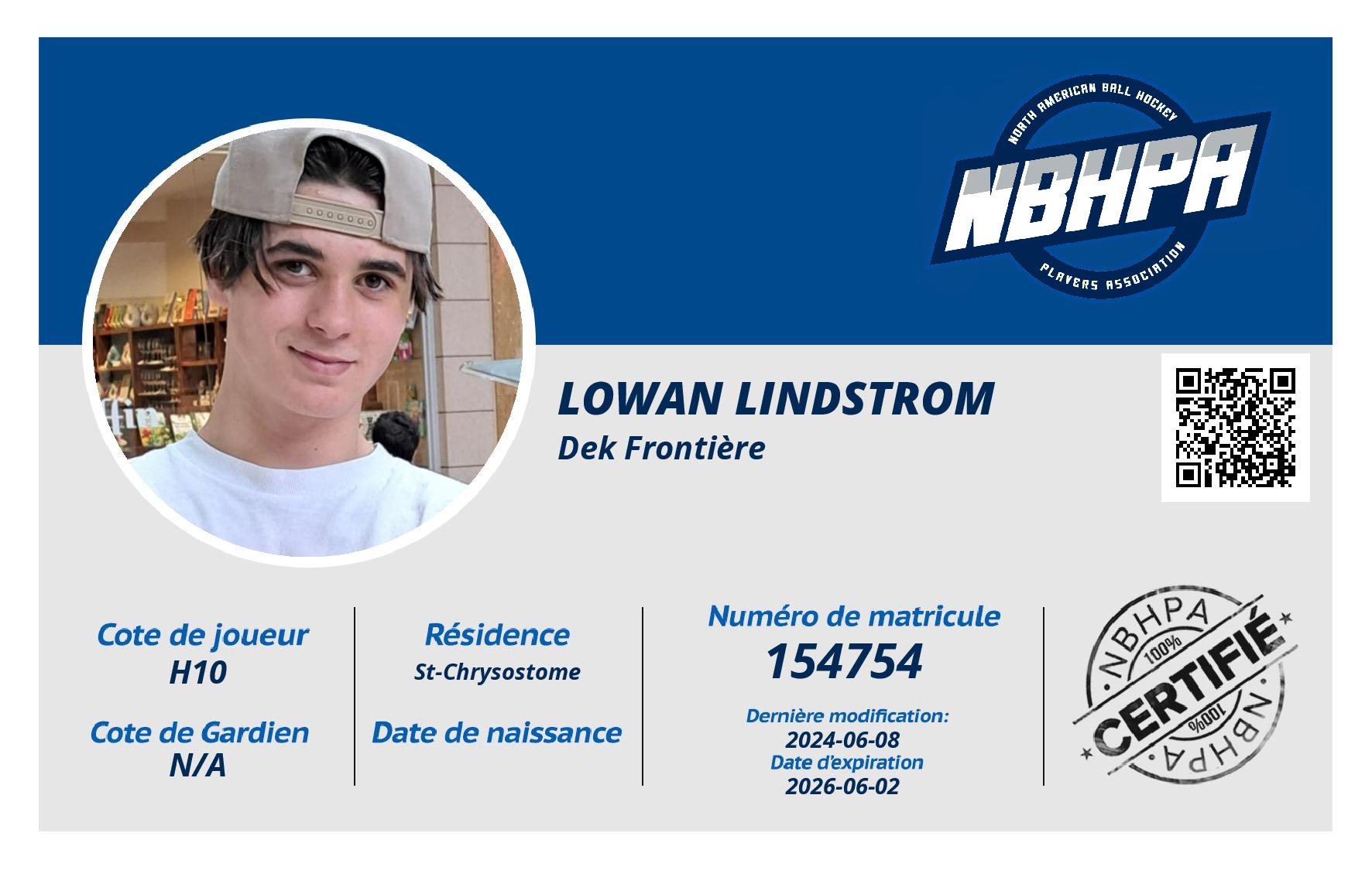 Lowan Lindstrom