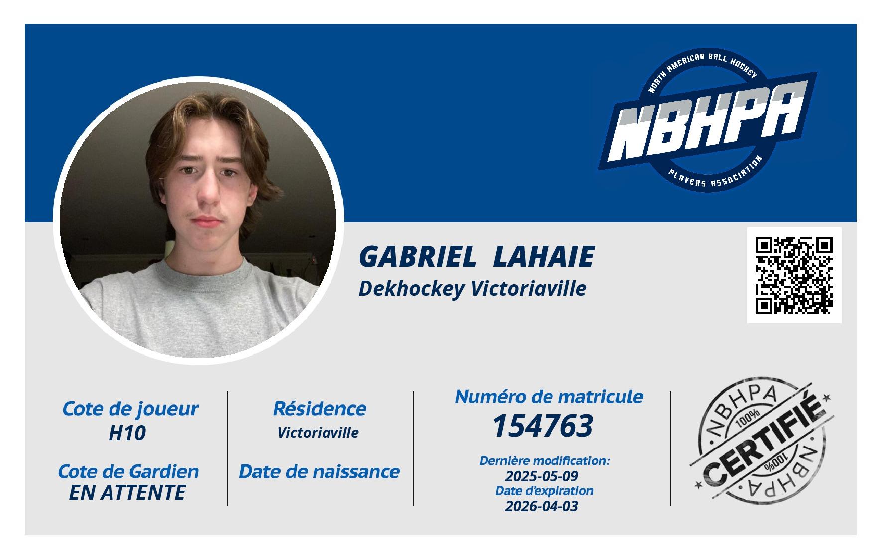 Gabriel  Lahaie