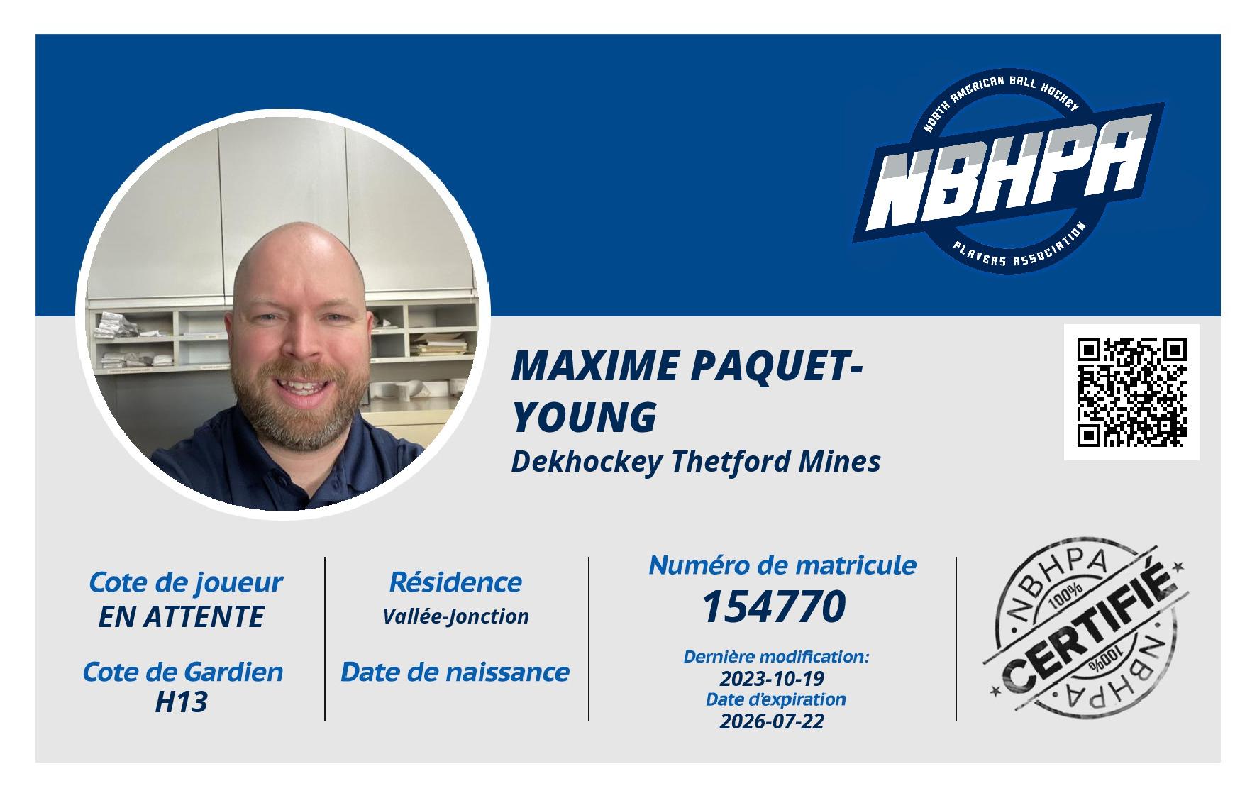 Maxime Paquet-Young