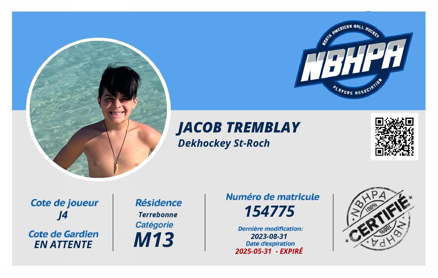 Jacob Tremblay 