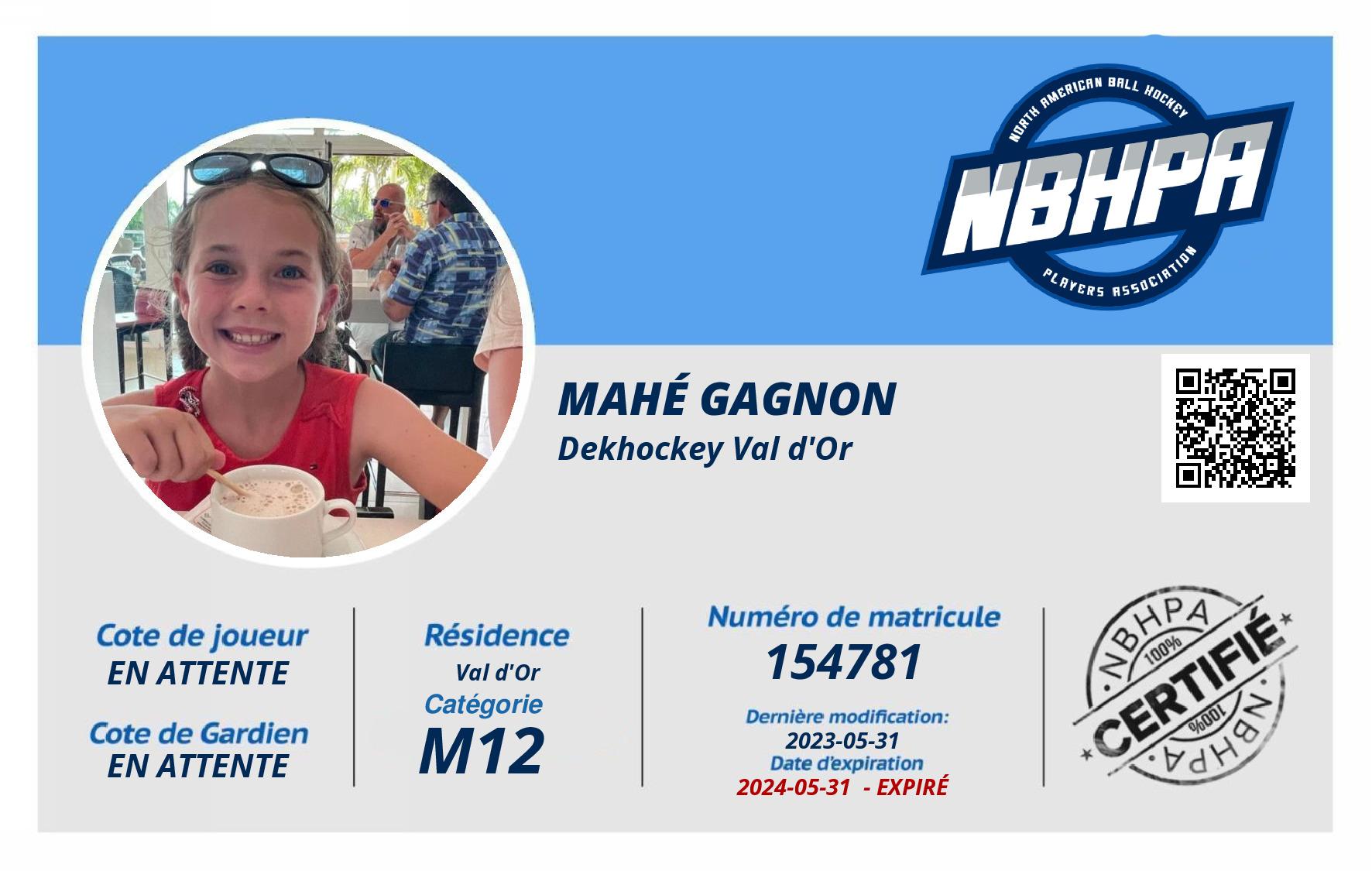 Mahé Gagnon