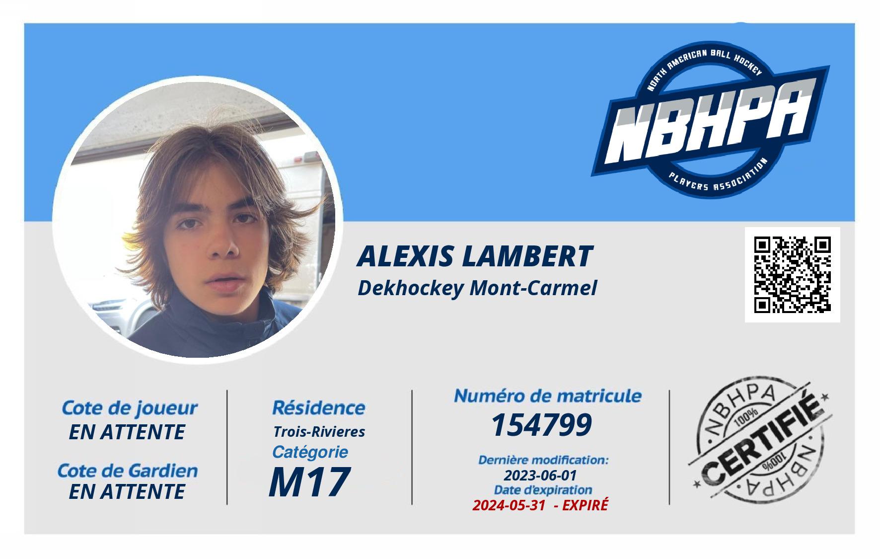 Alexis Lambert