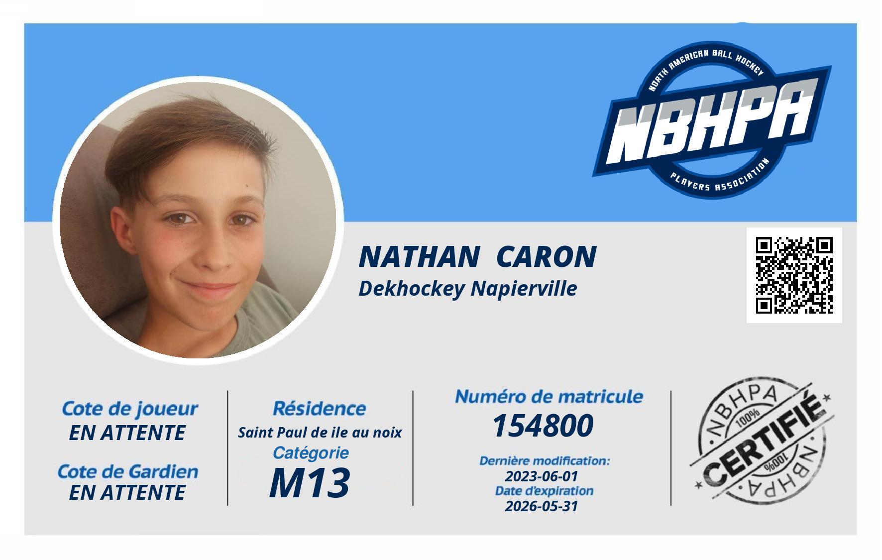 Nathan  Caron