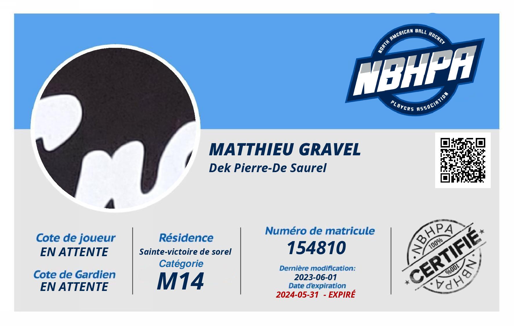 Matthieu Gravel