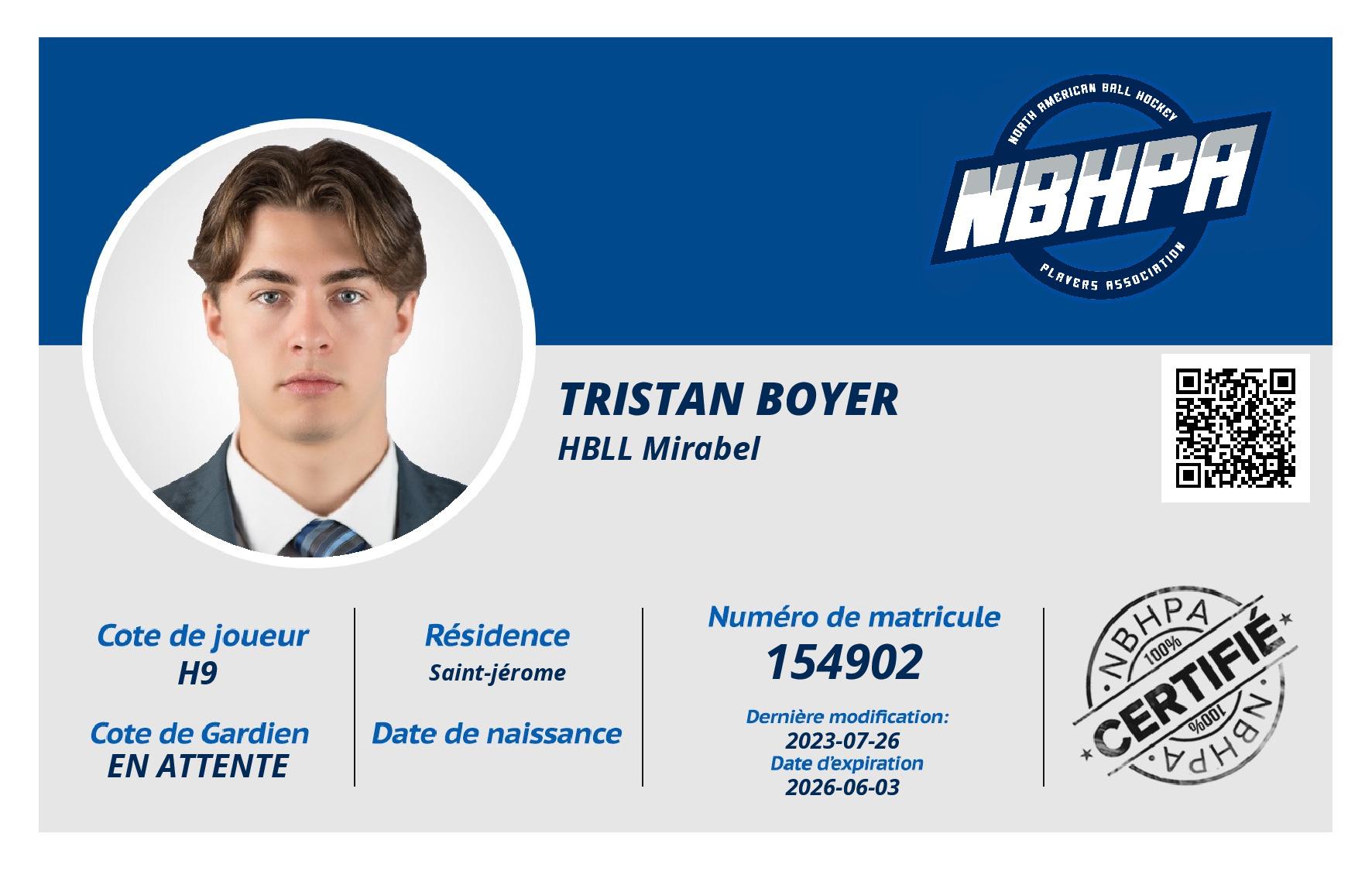 Tristan Boyer