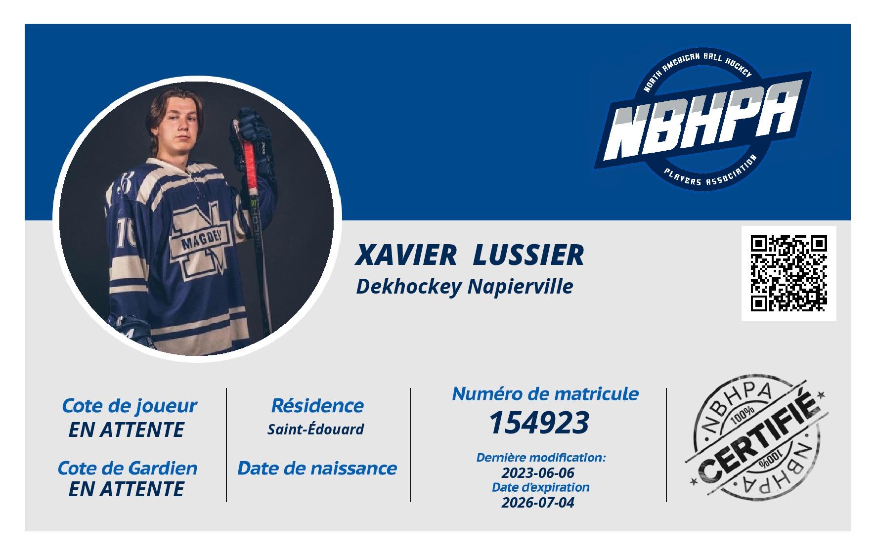 Xavier  Lussier