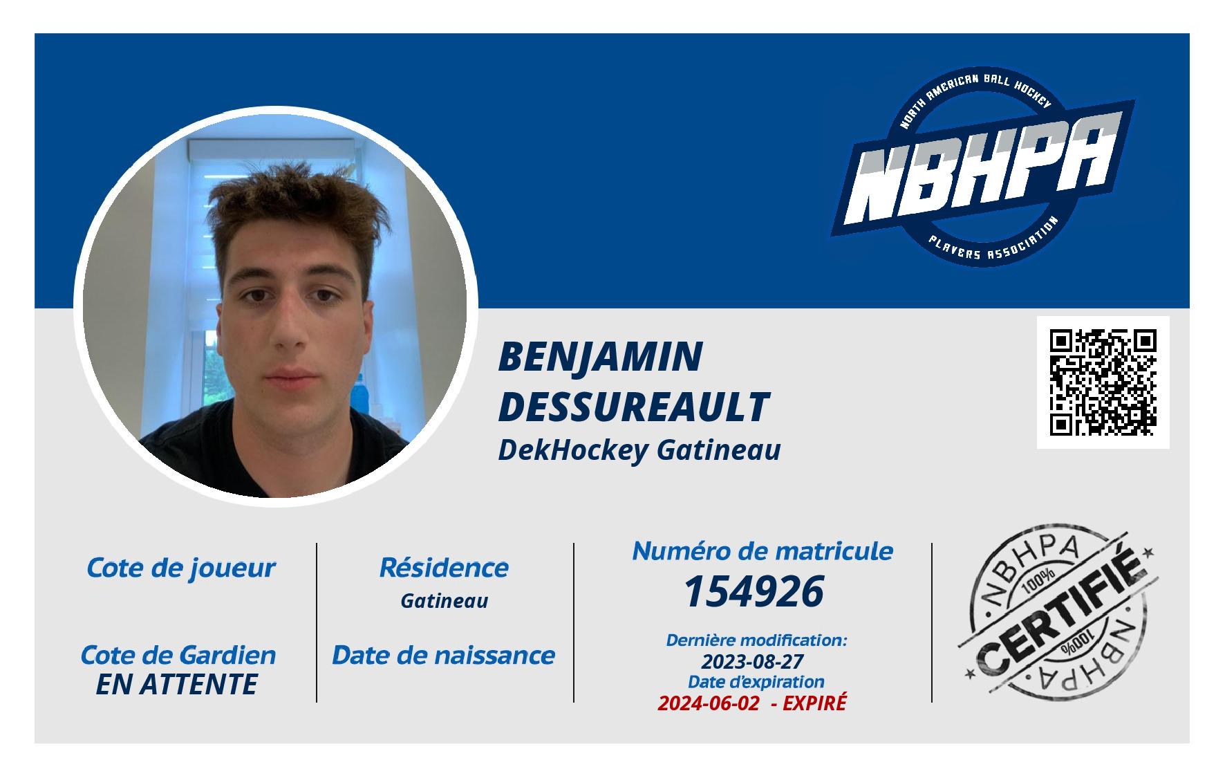 Benjamin Dessureault