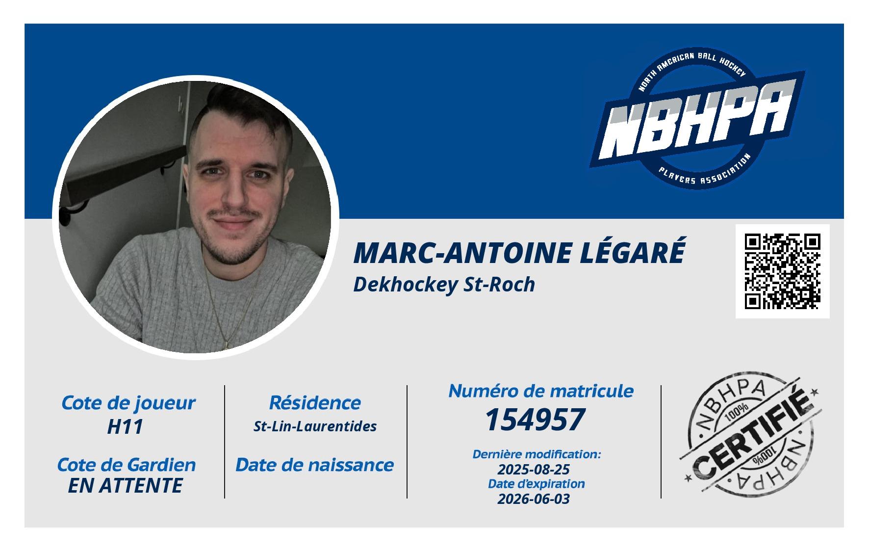 Marc-Antoine Légaré