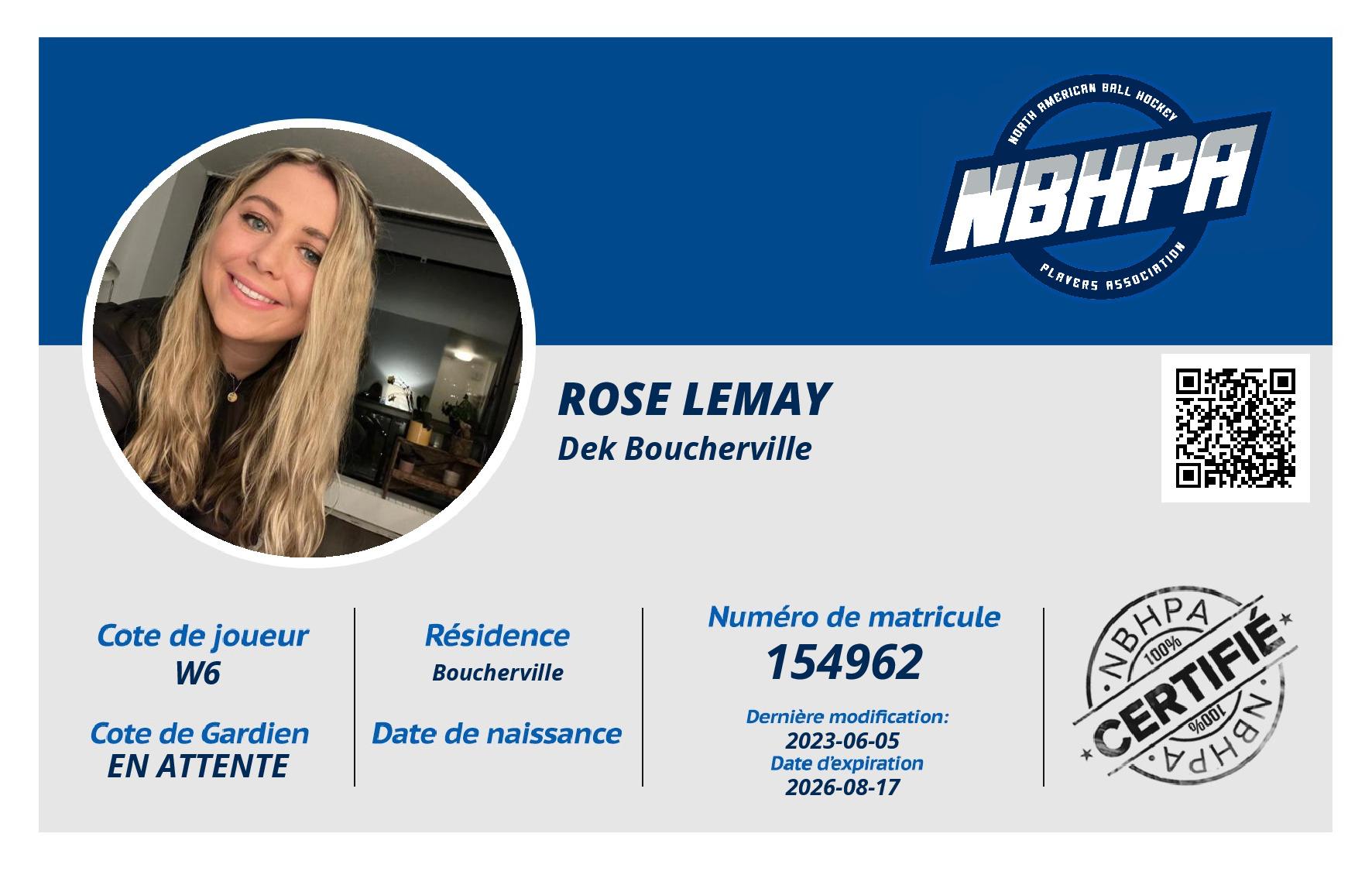 Rose Lemay