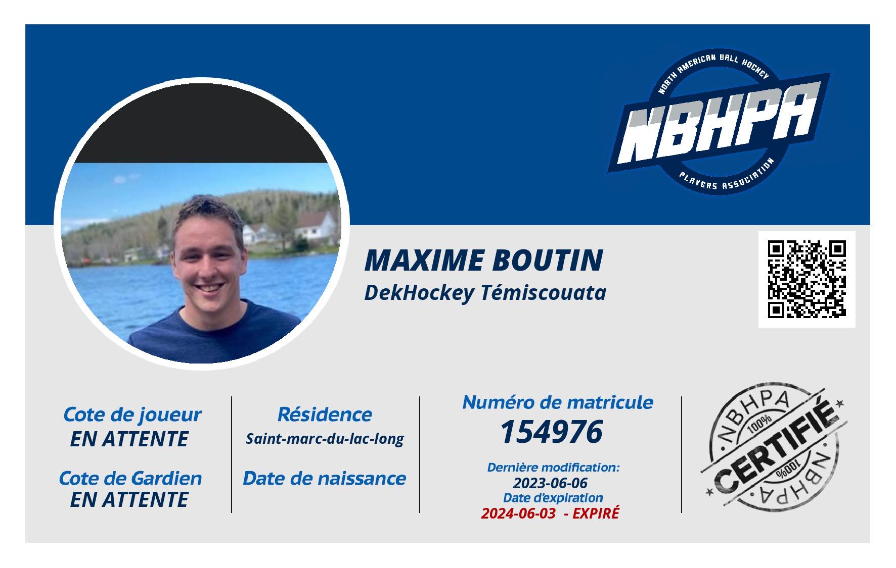 Maxime Boutin