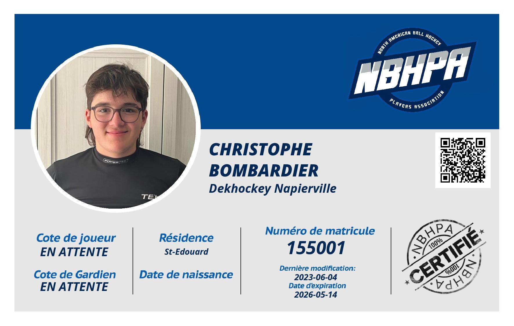 Christophe  Bombardier 