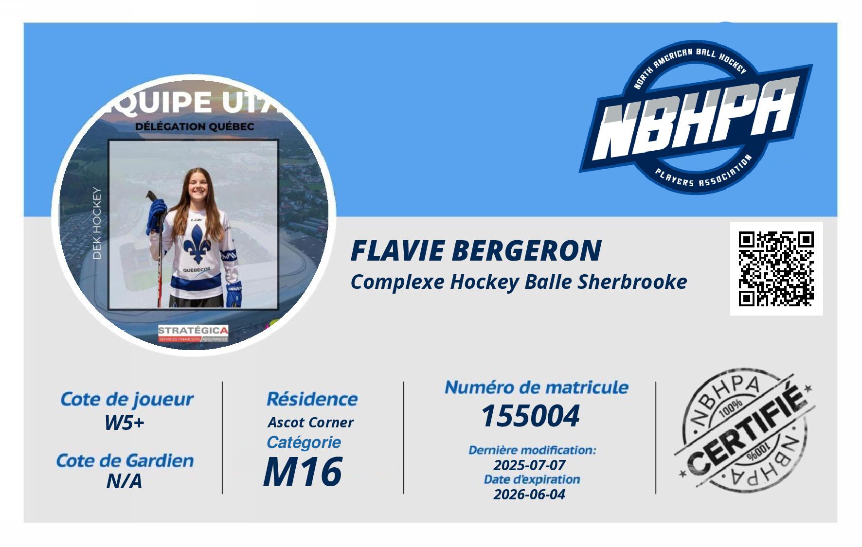 Flavie Bergeron