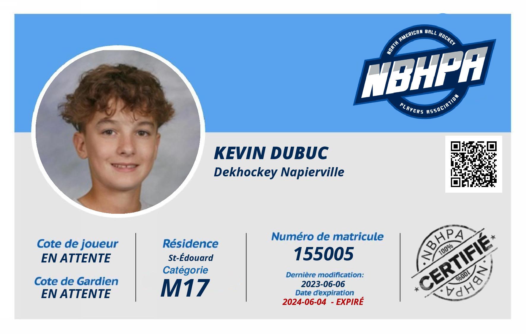 Kevin Dubuc