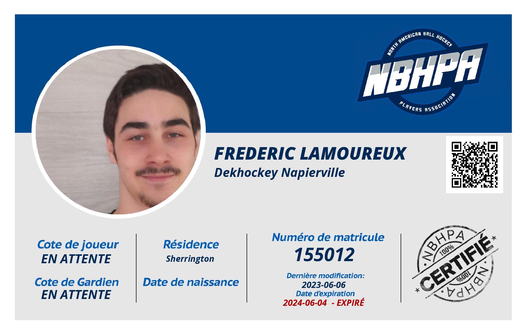 Frederic Lamoureux 
