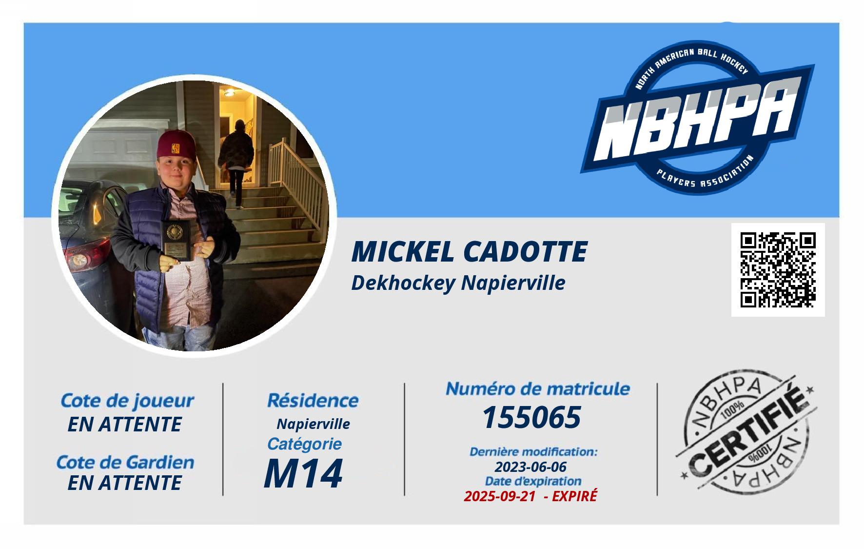 Mickel Cadotte
